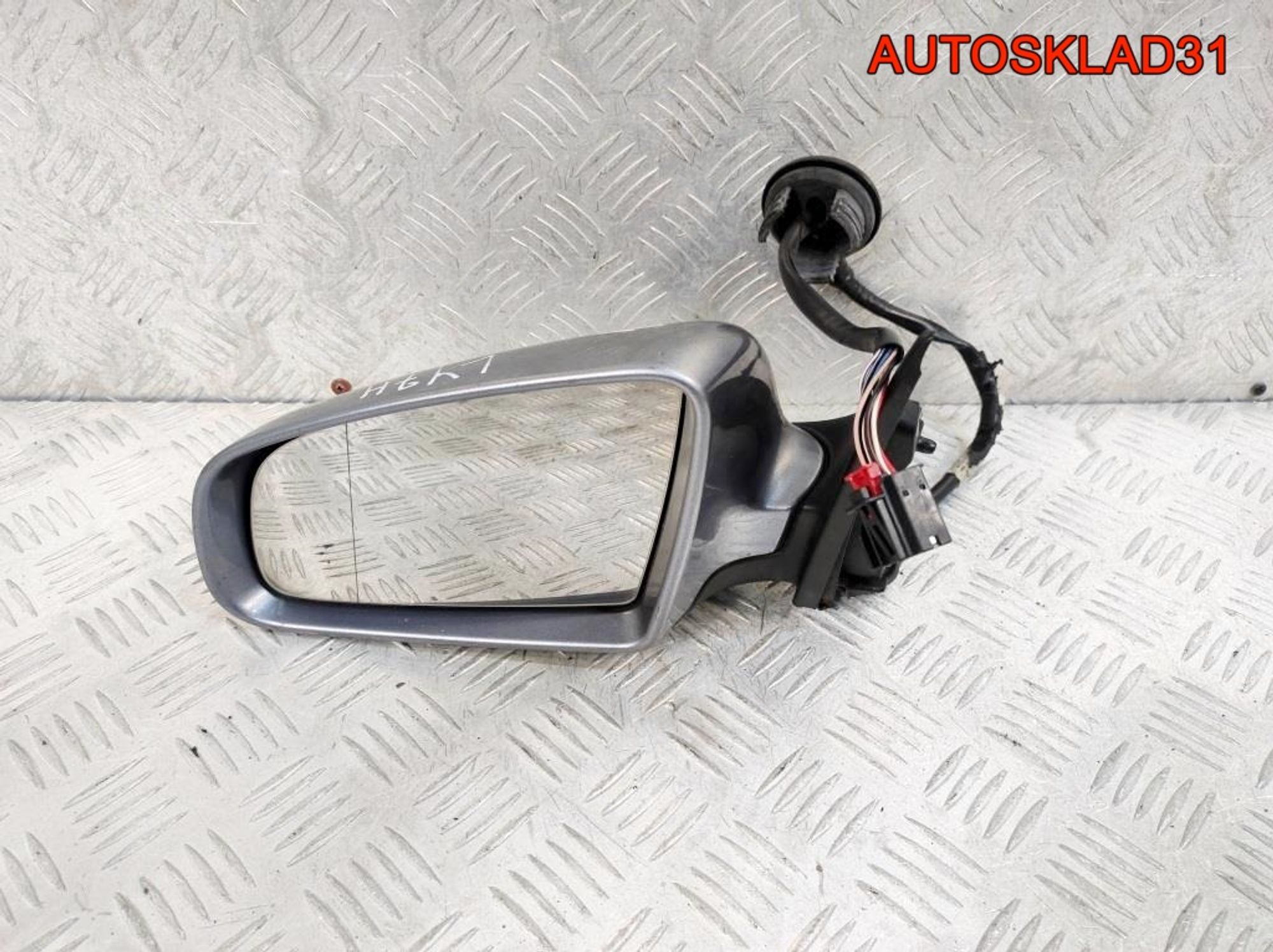 Зеркало левое 10 контактов Audi A6 C6 4F1858531J, 5400 рублей, Дубовое