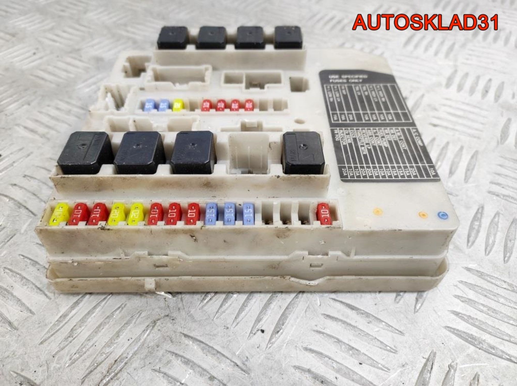 Блок предохранителей Nissan Micra K12 284B7AX61A, 10800 рублей, Дубовое