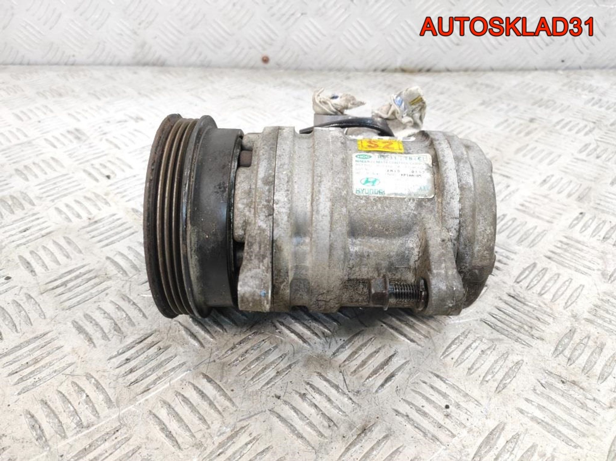 Компрессор кондиционера Hyundai Getz 1,1 G4HD 977011CXXX, 6000 рублей, Дубовое