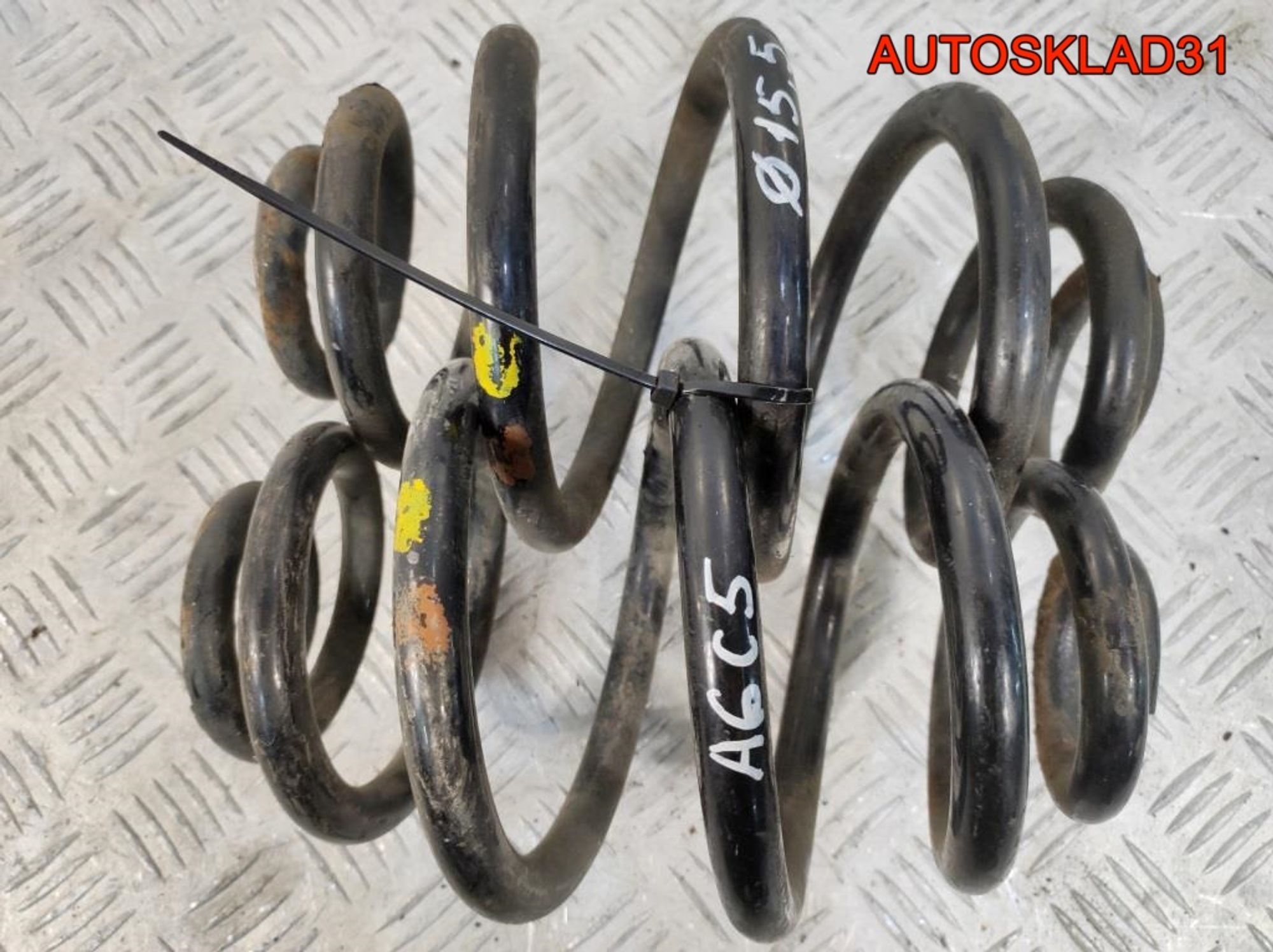 Пружина задняя Audi A6 C5 4B0511115AM Универсал, 1800 рублей, Дубовое