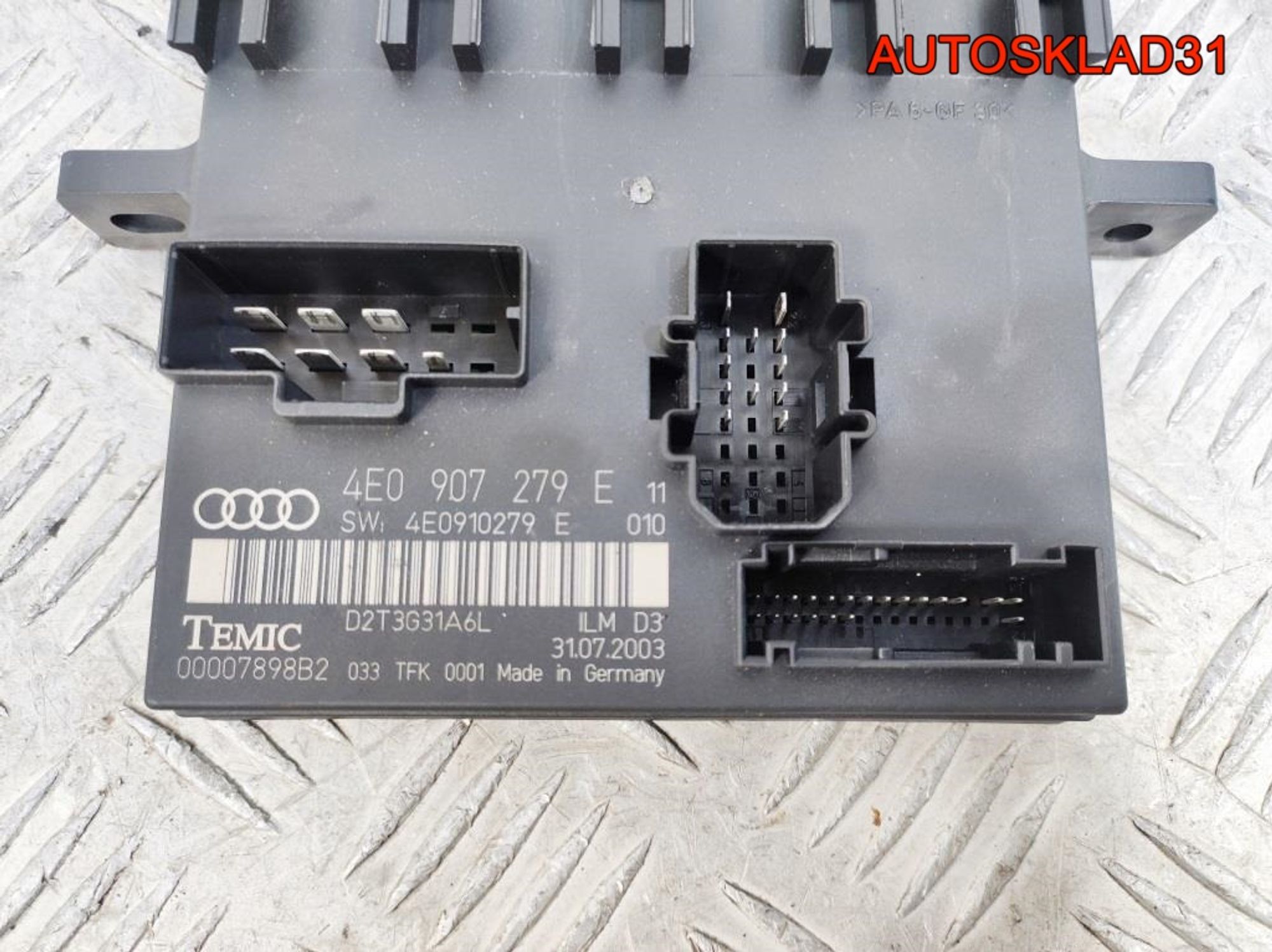 Блок комфорта Audi A8 D3 4E0907279E, 2500 рублей, Дубовое