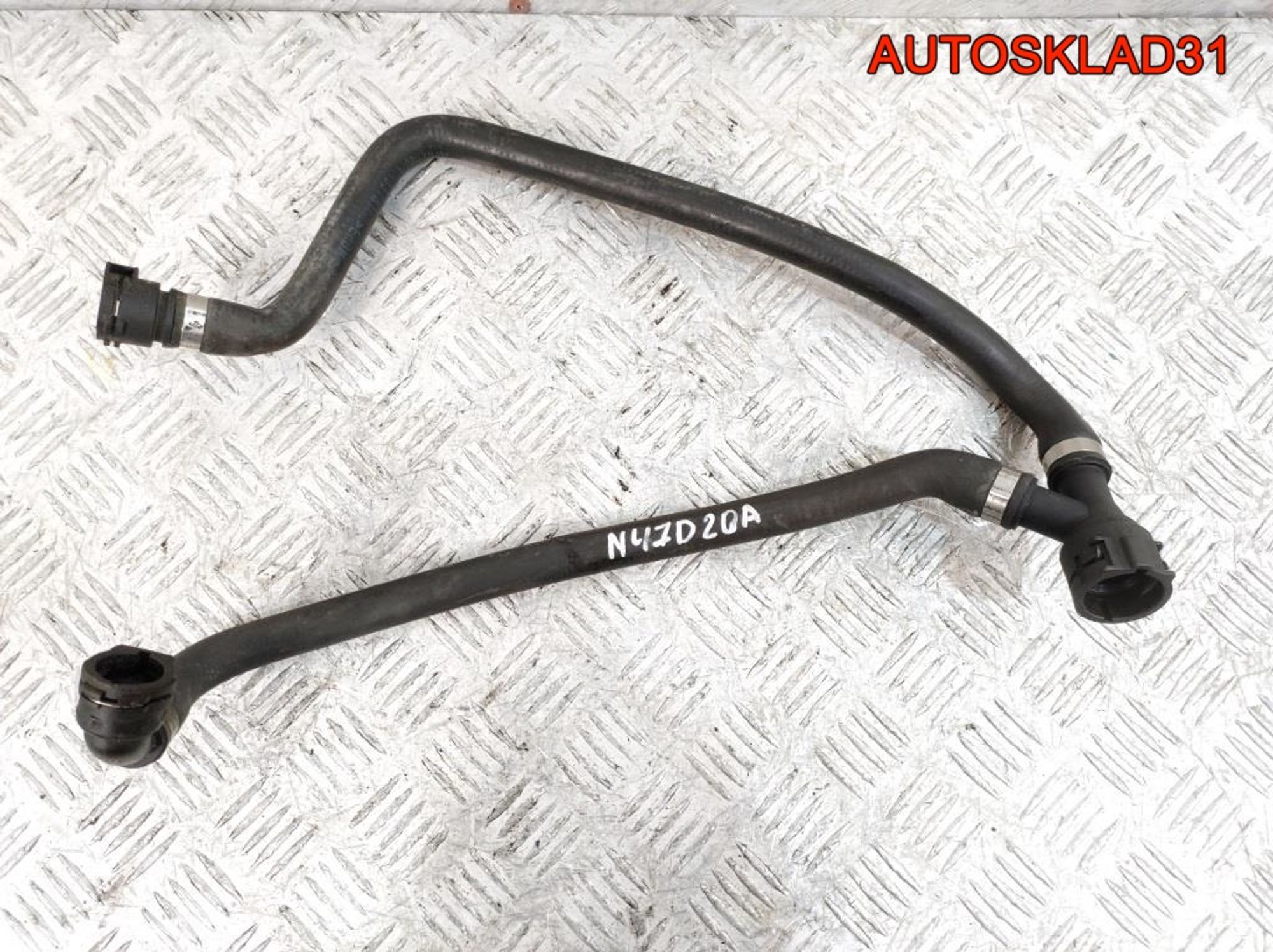 Шланг системы охлаждения BMW E90 2.0 N47D20A 17127799750, 1500 рублей, Дубовое