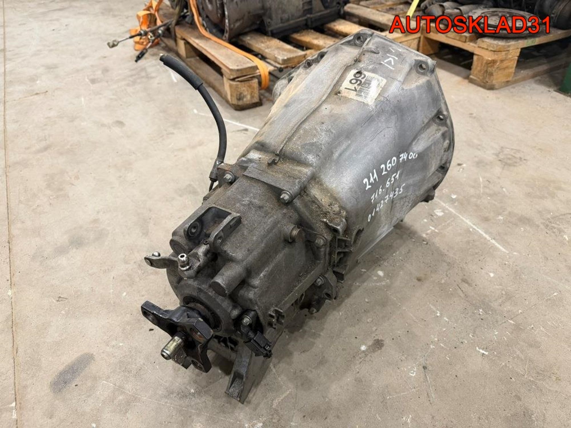 МКПП 716.651 Mercedes W203 2,2 Дизель A2112607400, 15000 рублей, Дубовое