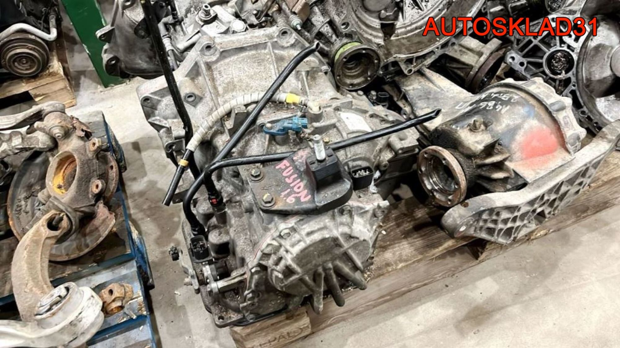 АКПП 4S6P7000AB Ford Fusion 1,6 FYJA Бензин 1748466, 40000 рублей, Дубовое