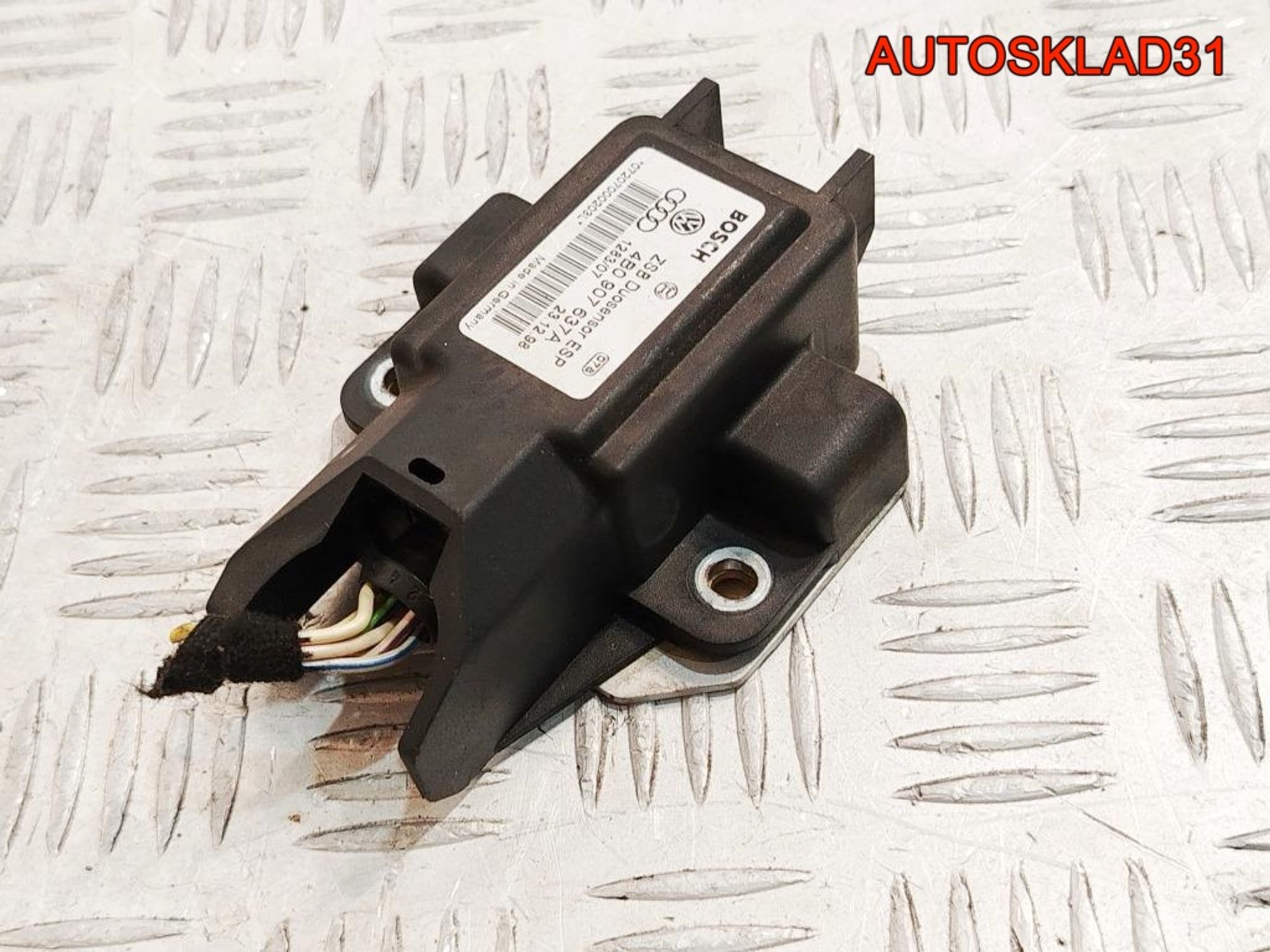 Датчик ускорения Volkswagen Passat B5 4B0907637A, 900 рублей, Дубовое