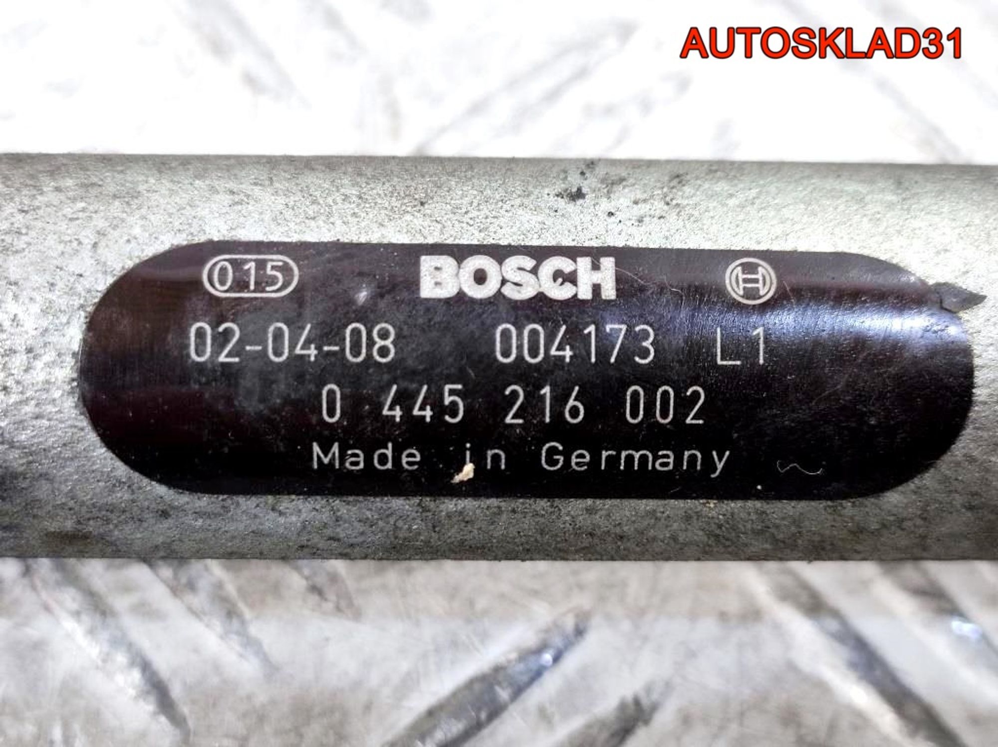 Рейка топливная Opel Omega B 2,5 Y25DT 0445216002, 900 рублей, Дубовое