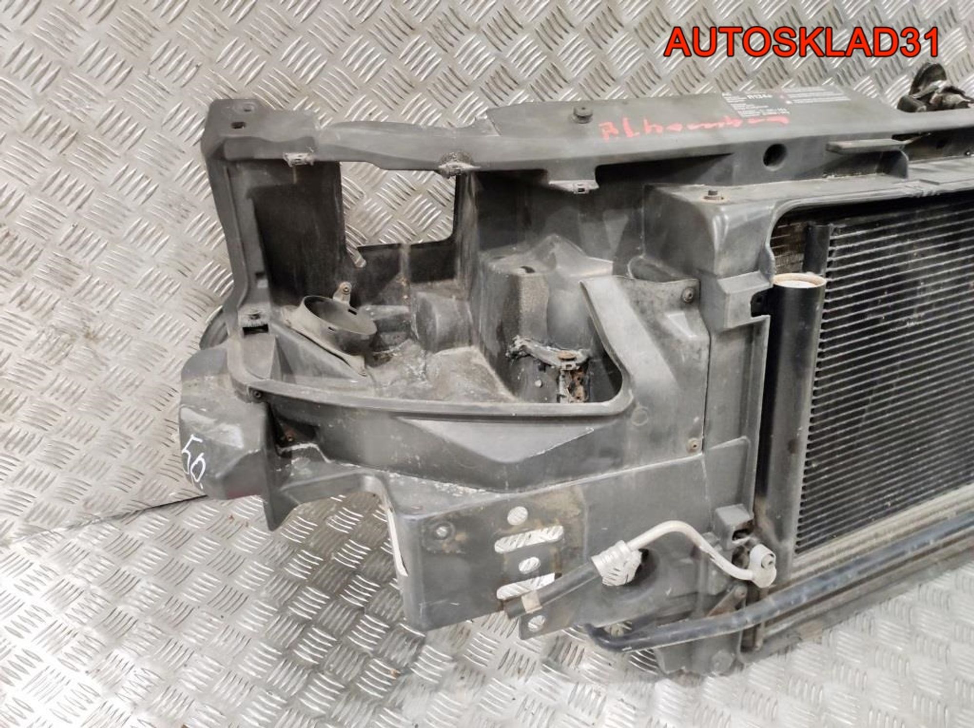 Панель передняя в сборе Seat Alhambra 1 Дизель 7M3805598R, 17000 рублей, Дубовое