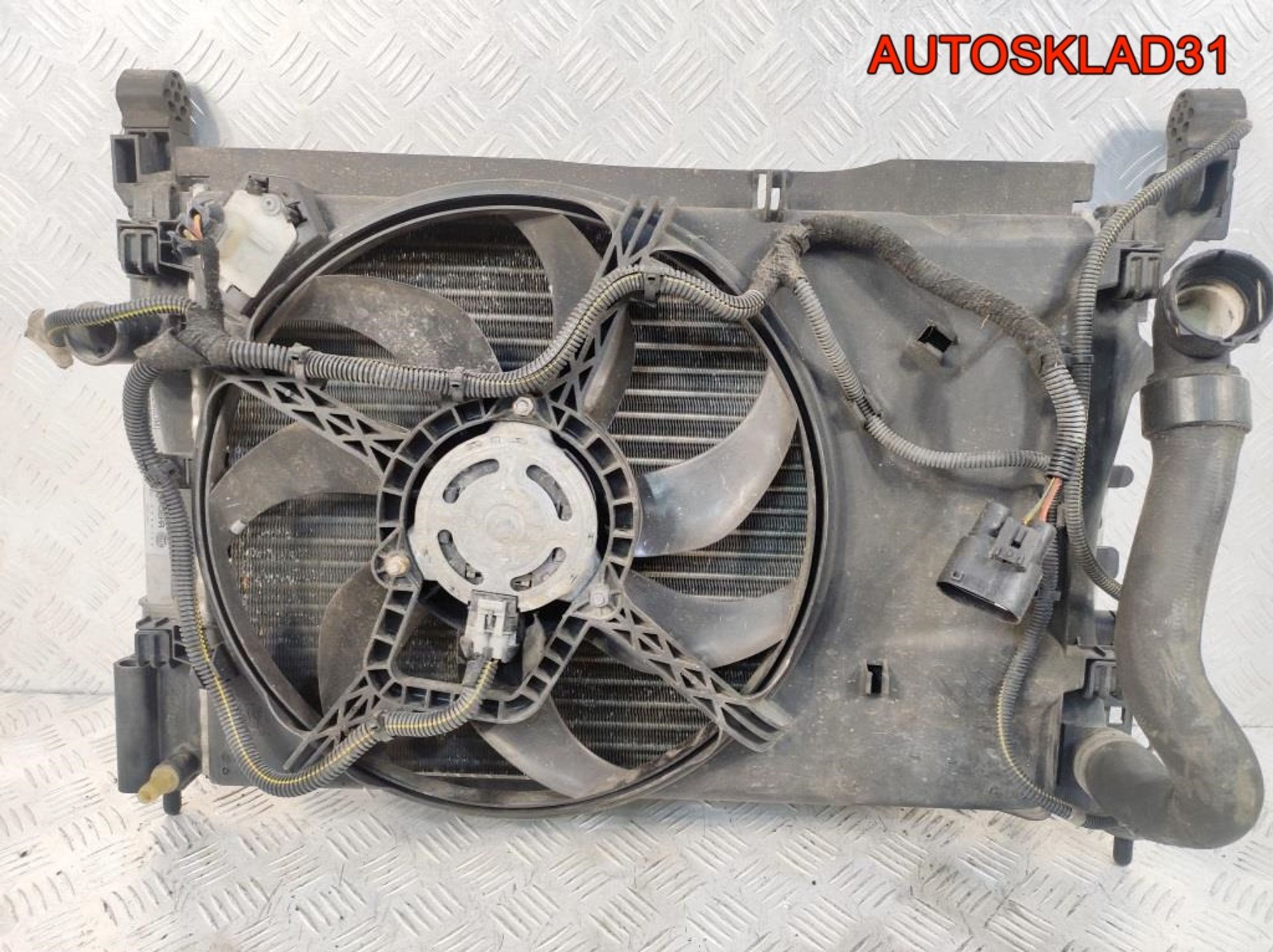 Кассета радиаторов в сборе Opel Corsa D 13249566, 8100 рублей, Дубовое