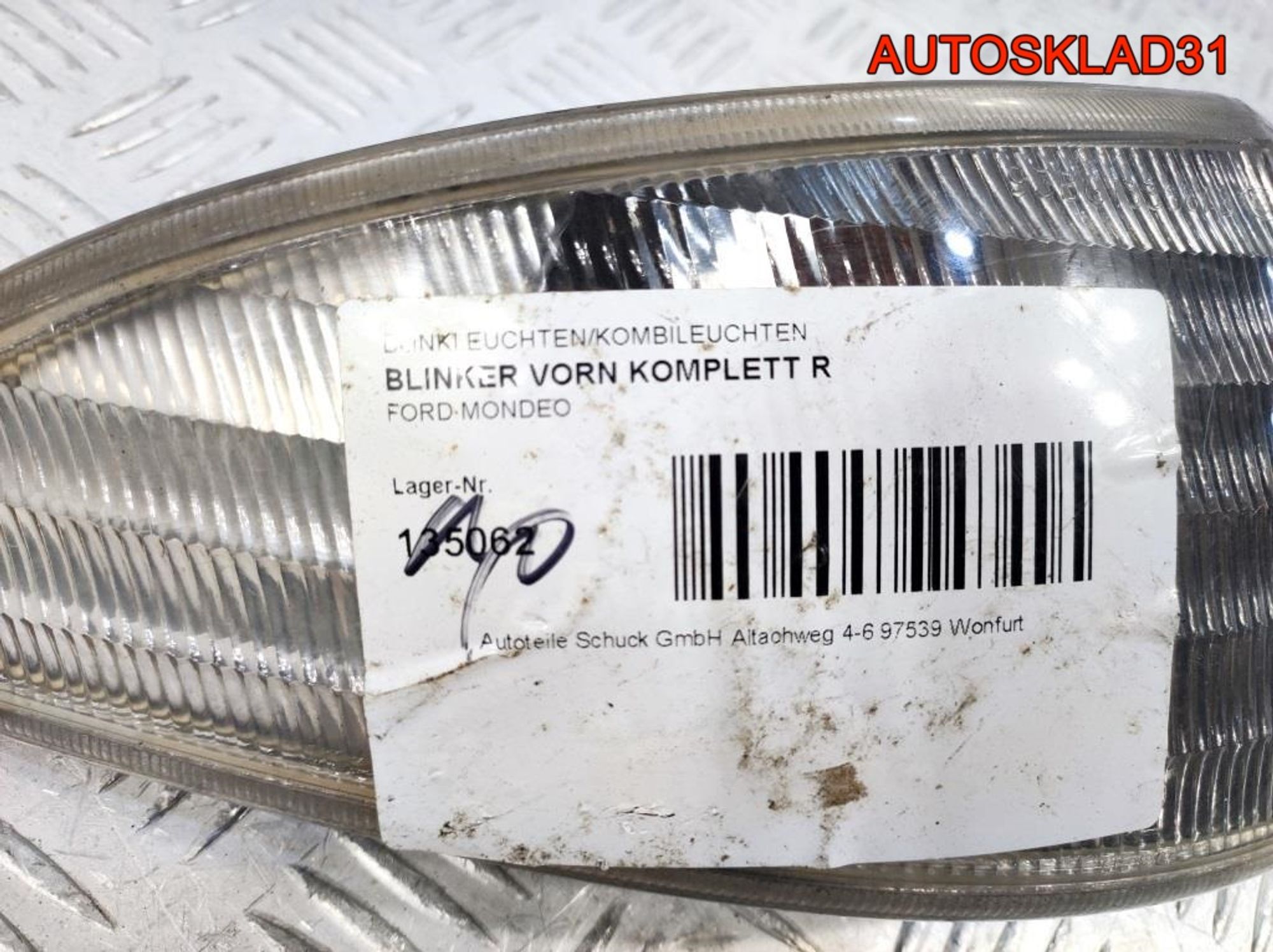 Указатель поворота правый белый Ford Mondeo 1, 500 рублей, Дубовое