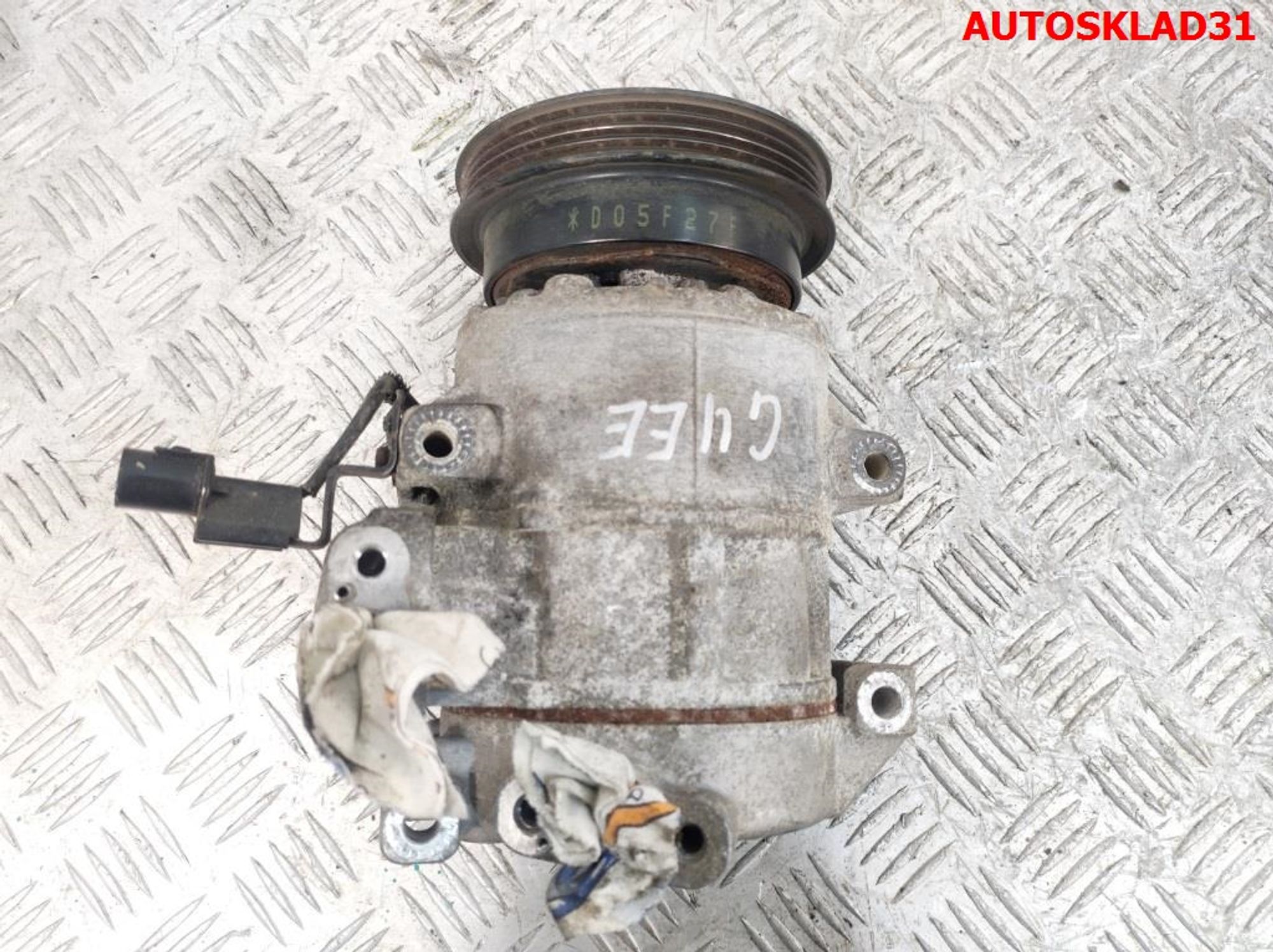 Компрессор кондиционера Kia Rio 2 1,4 G4EE Бензин 1127024600, 7000 рублей, Дубовое