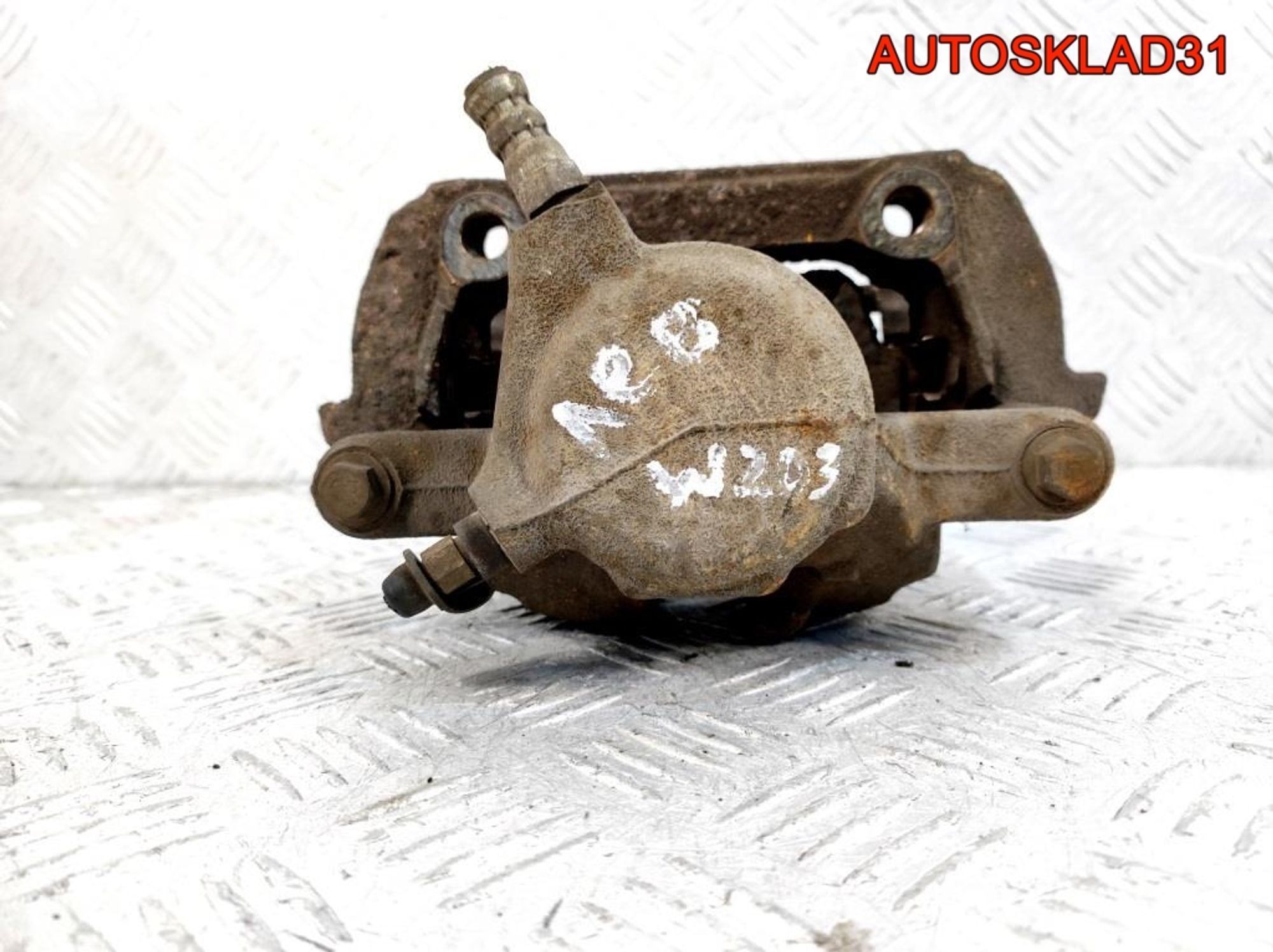 Суппорт тормозной передний левый Mercedes W203 A0034202183, 1000 рублей, Дубовое