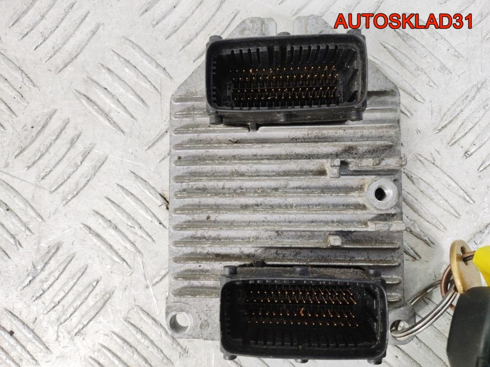 Блок ЭБУ комплект Opel Astra H 1,8 Z18XE 13105214, 16200 рублей, Дубовое