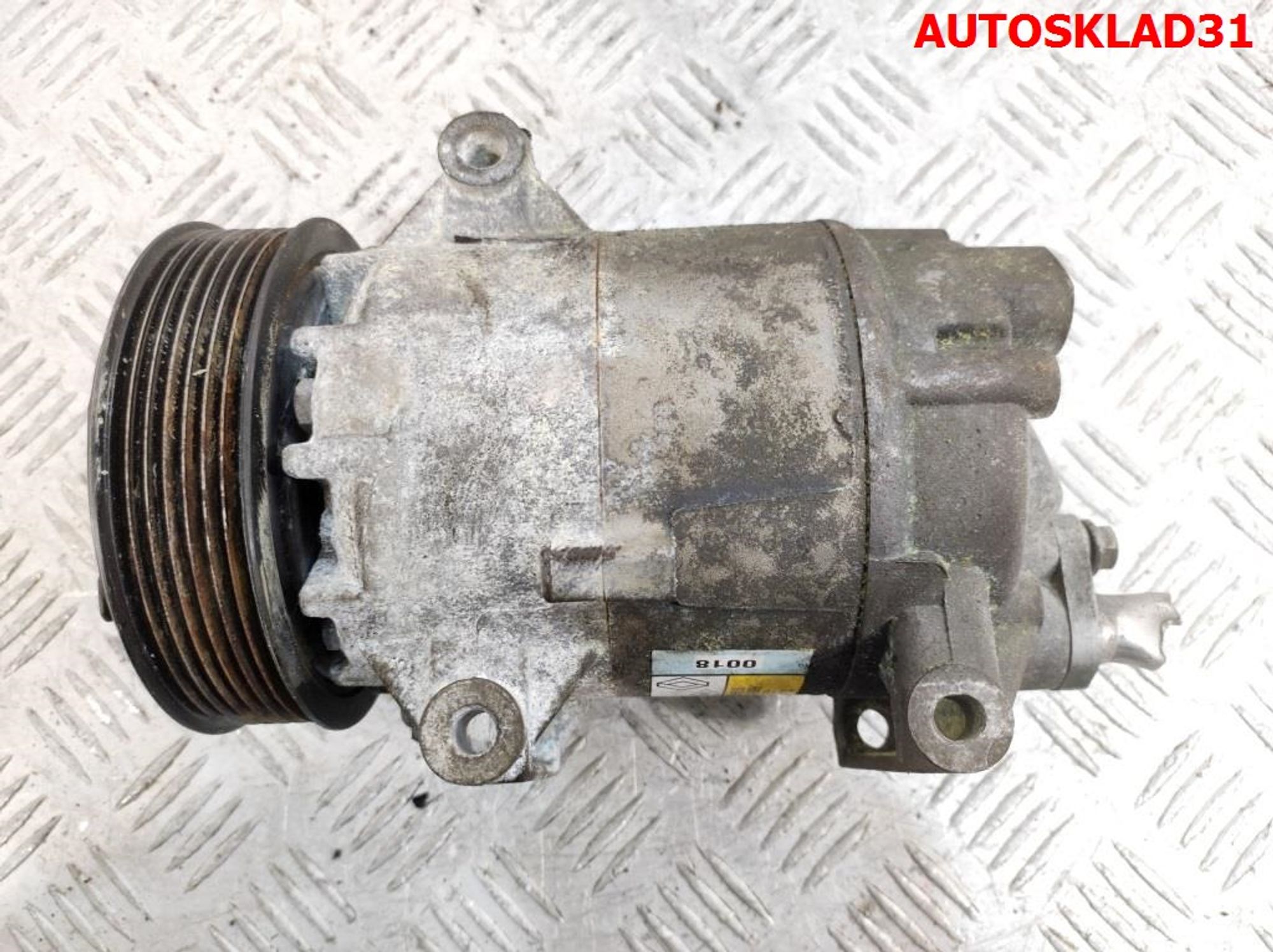 Компрессор кондиционера Renault Scenic 2 2.0 F4R Бензин 8200309193, 6000 рублей, Дубовое