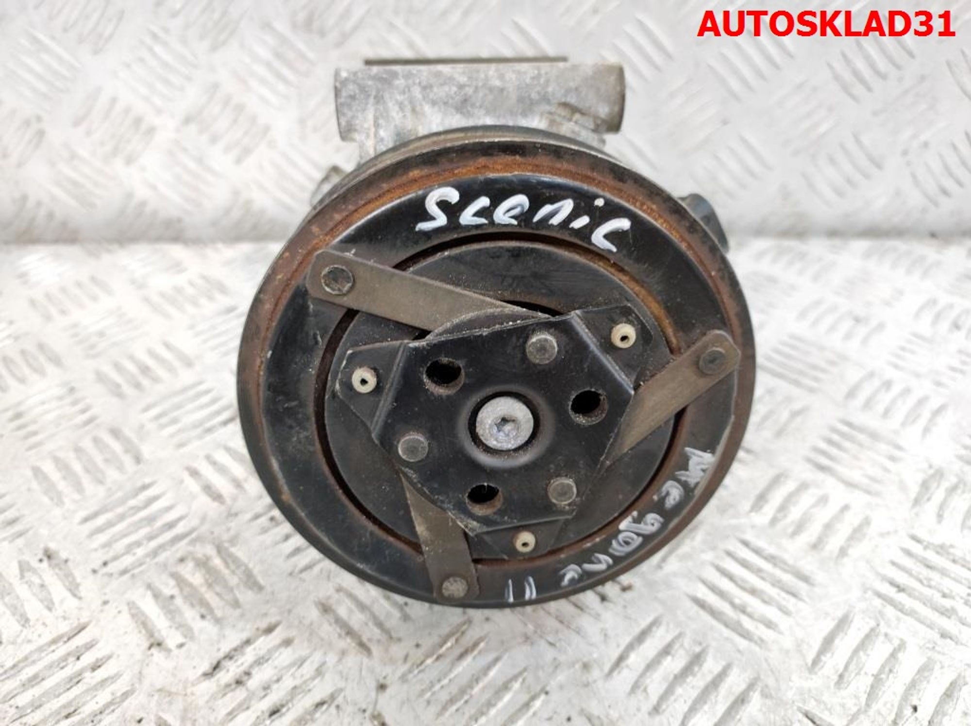 Компрессор кондиционера Renault Scenic 2 2.0 F4R Бензин 8200309193, 6000 рублей, Дубовое