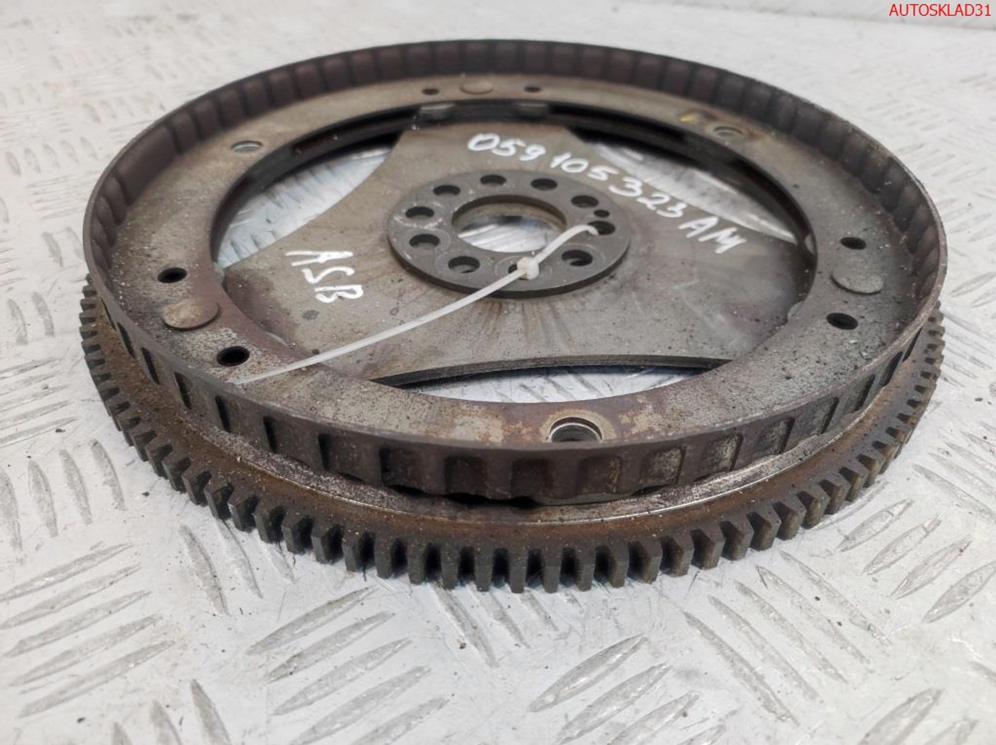 Маховик АКПП Audi A4 B7 3.0 ASB Дизель 059105323AM, 1000 рублей, Дубовое