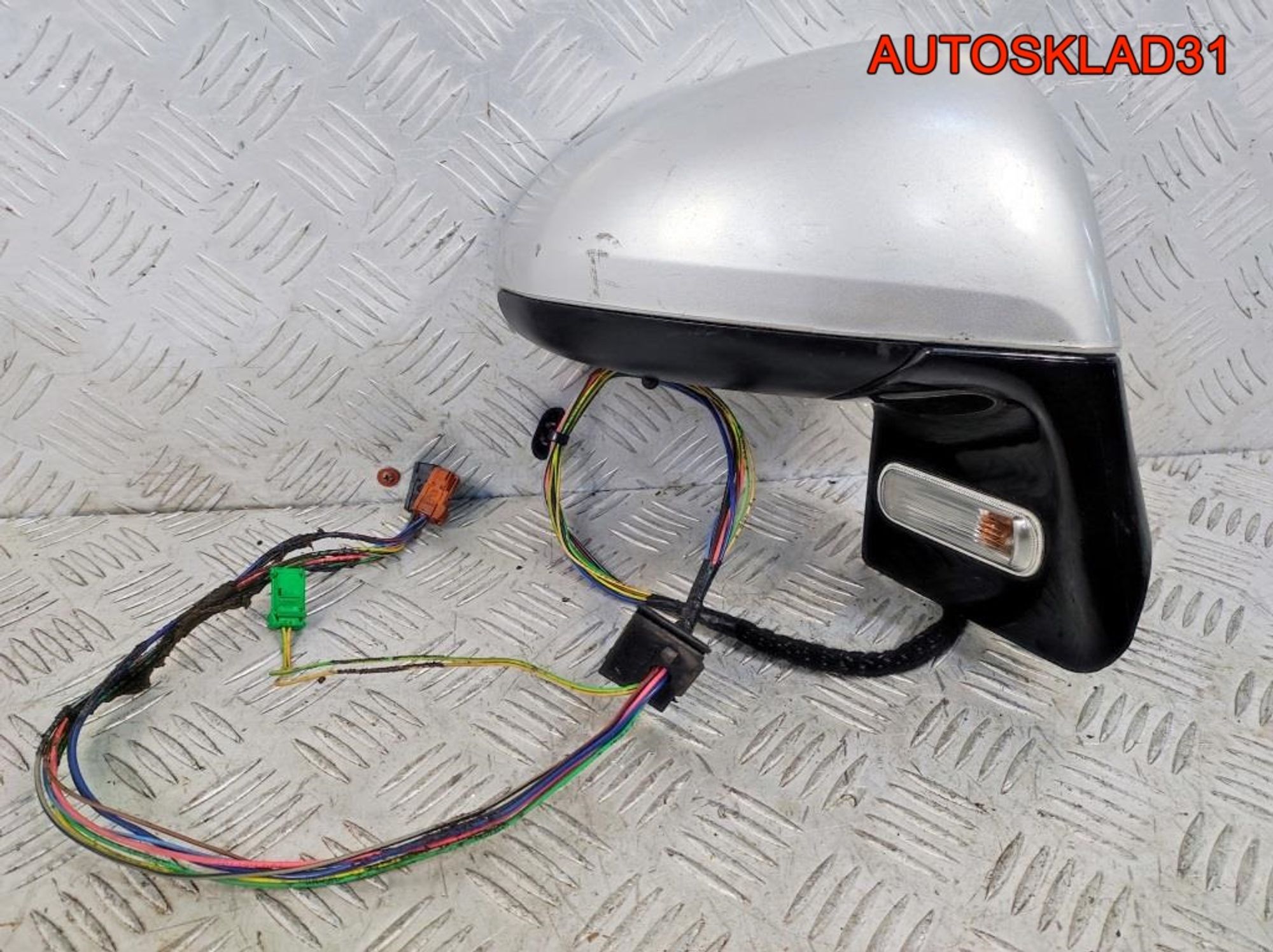 Зеркало левое 10 контактов Citroen C4 96467116, 4900 рублей, Дубовое