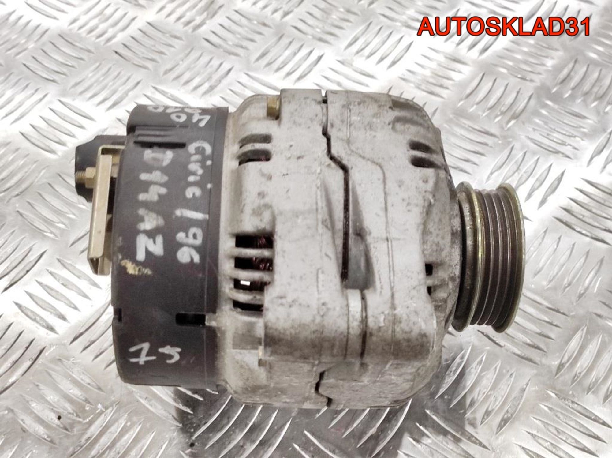 Генератор 75A Honda Civic 5 1,4 D14A7 0123315020 (Р), 7500 рублей, Дубовое