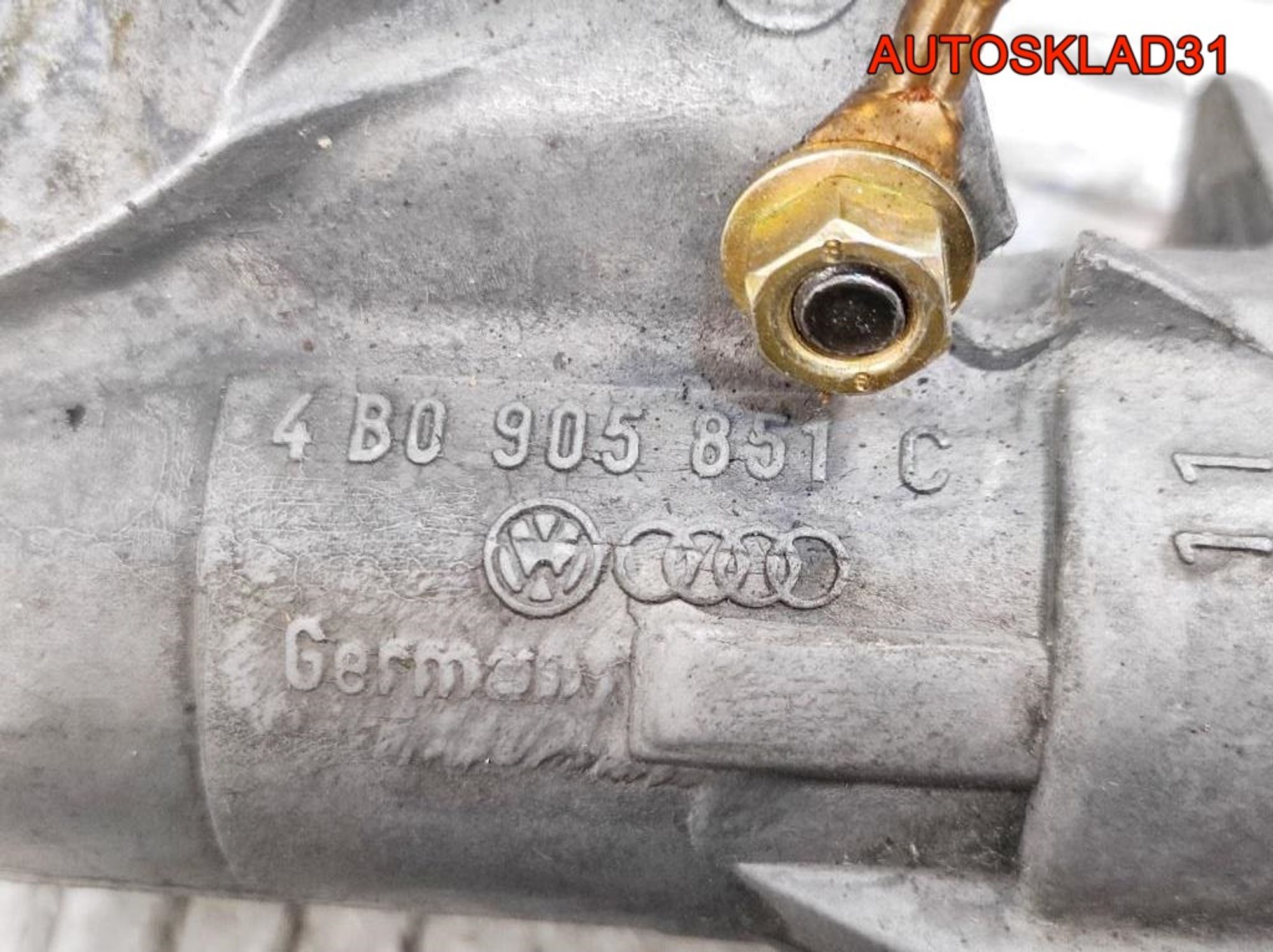 Комплект замок зажигания и личинка с ключом Volkswagen Golf 4 4B0905851C, 3600 рублей, Дубовое