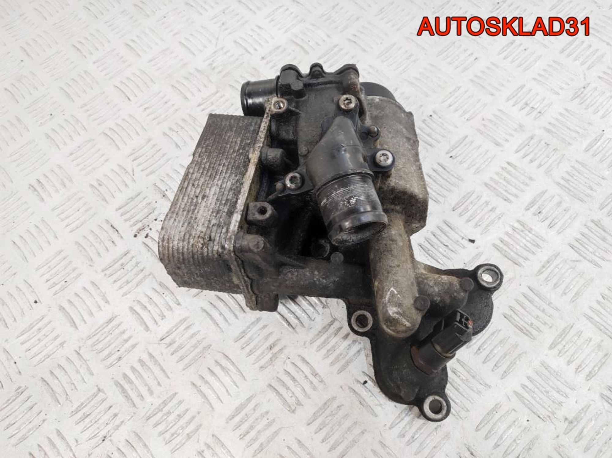 Корпус масляного фильтра Renault Laguna 3 2,0 M9R 8200507878, 1500 рублей, Дубовое