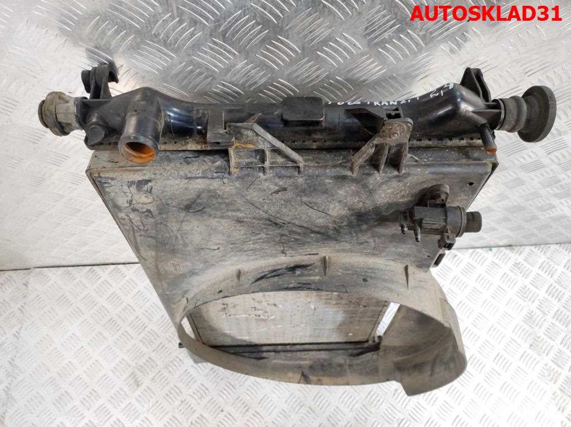 Радиатор основной Ford Transit FA 2,4 Дизель YC1H8005BE, 1000 рублей, Дубовое