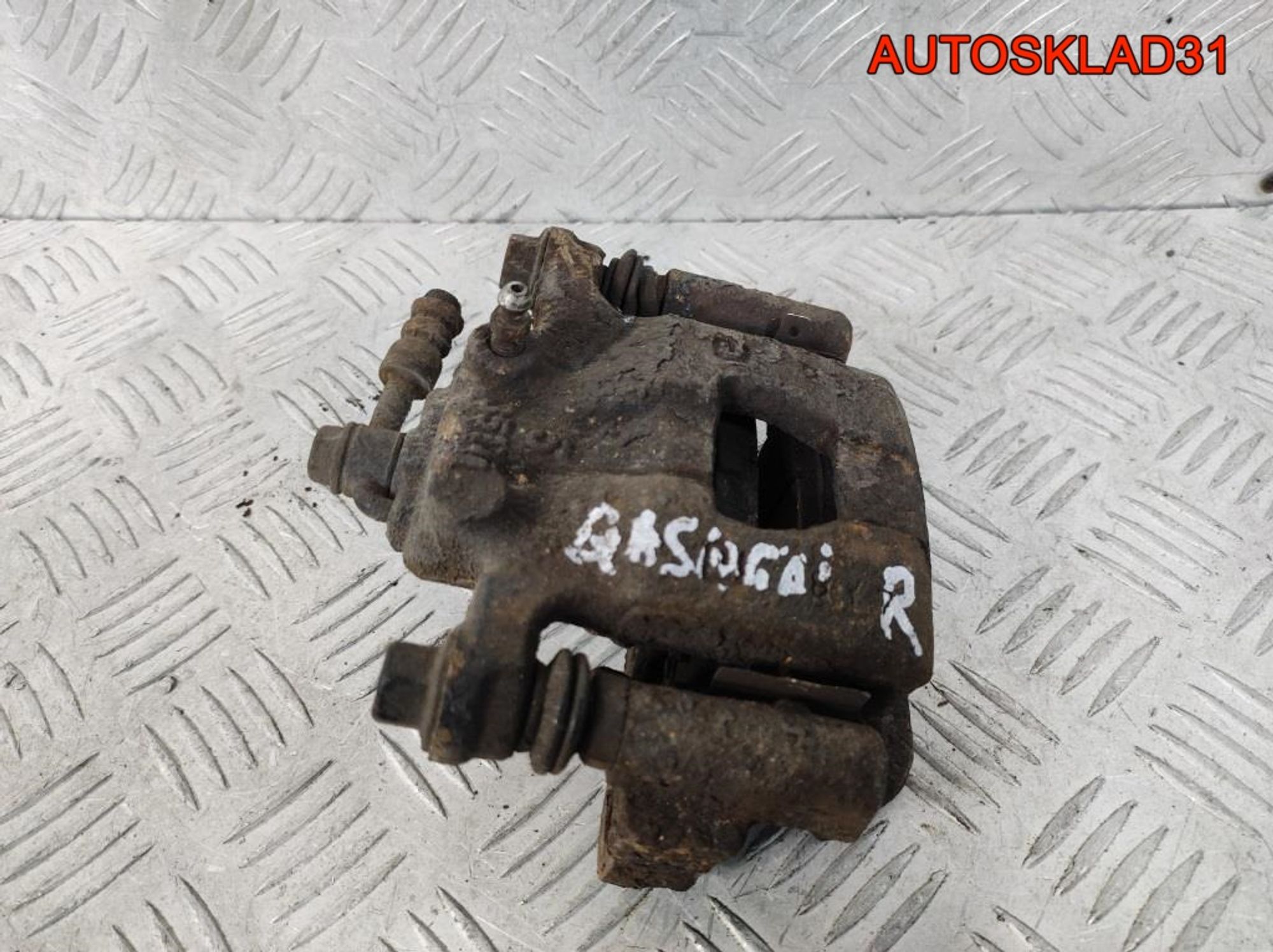 Суппорт тормозной задний правый Nissan Qashqai J10, 3200 рублей, Дубовое