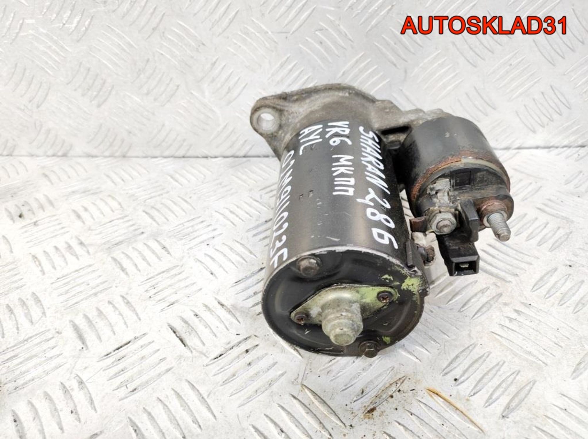 Стартер Volkswagen Sharan 2,8 AYL 02M911023F, 4100 рублей, Дубовое