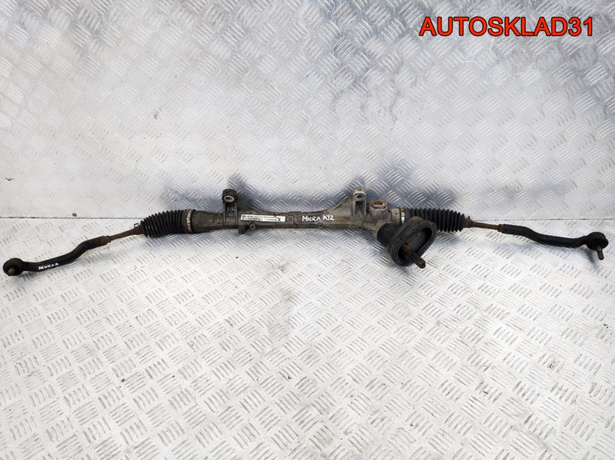 Рейка рулевая Nissan Micra K12E 48001BG10A, 9000 рублей, Дубовое