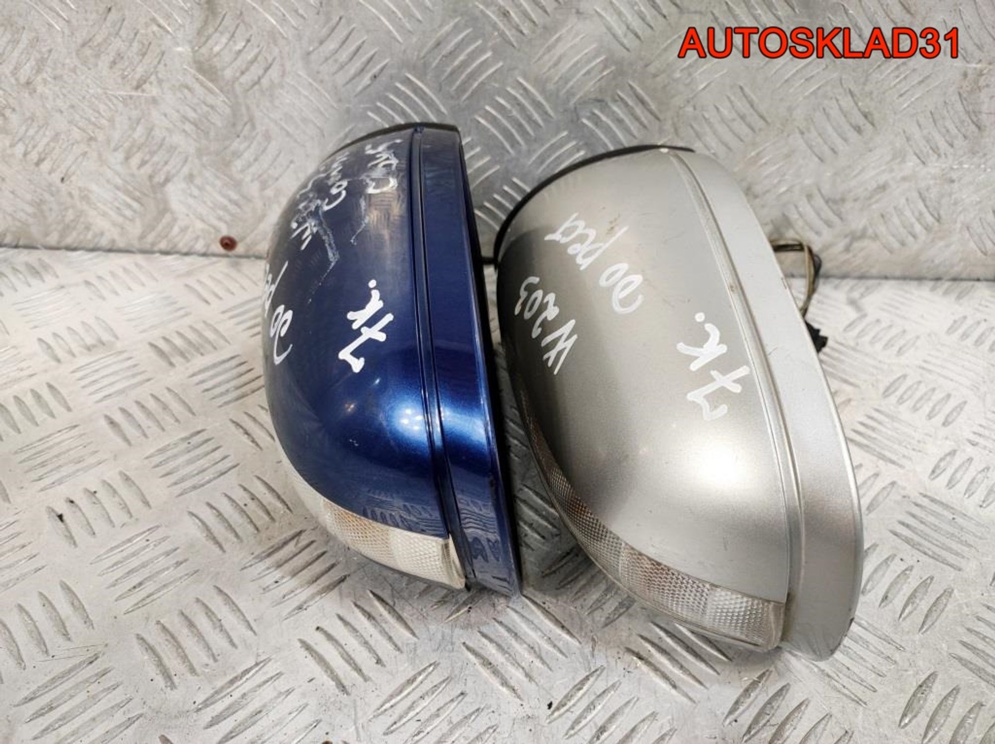 Зеркало левое 7 контактов Mercedes W203 413133417, 2300 рублей, Дубовое