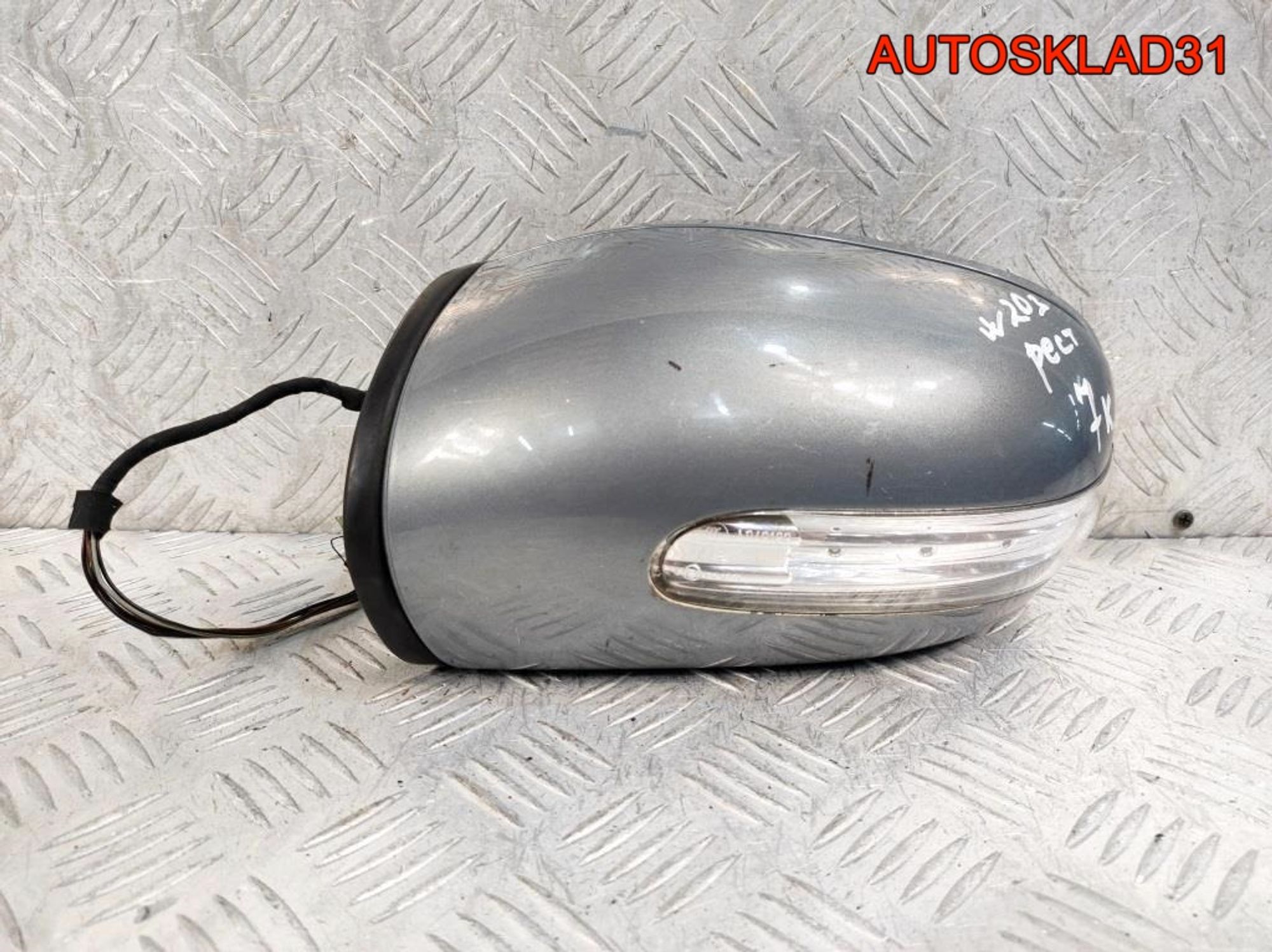 Зеркало левое 7 контактов Mercedes W203 Рестайлинг, 3200 рублей, Дубовое