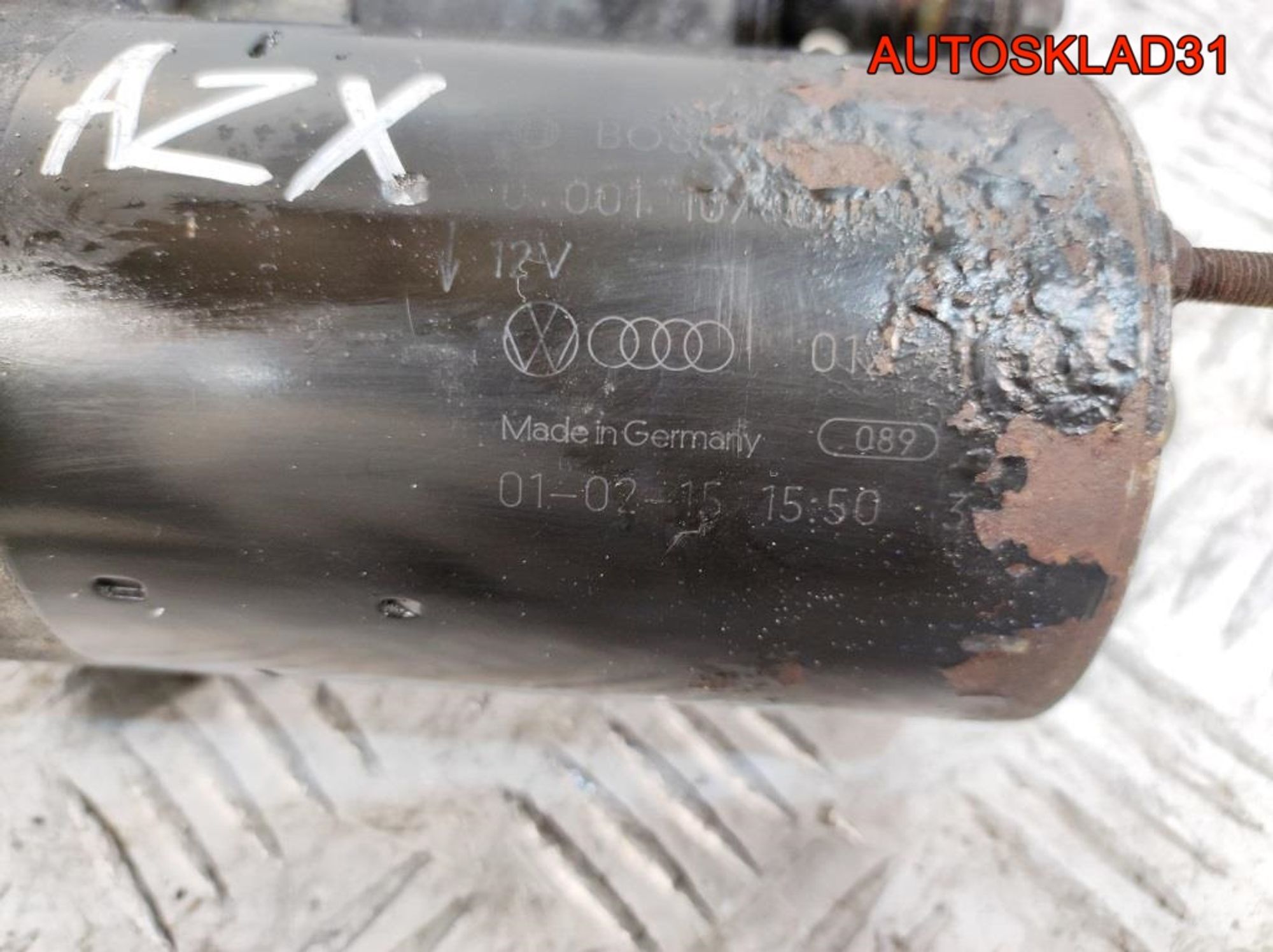 Стартер VW Passat B5+ 2,3 AZX 012911023, 6000 рублей, Дубовое