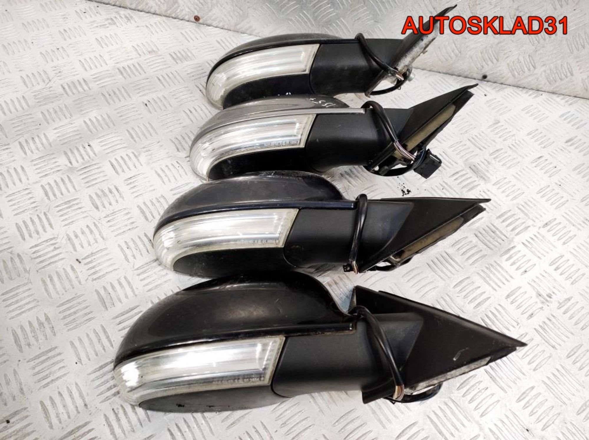 Зеркало правое 6 контактов VW Passat B5+ 3B0857934B, 3600 рублей, Дубовое