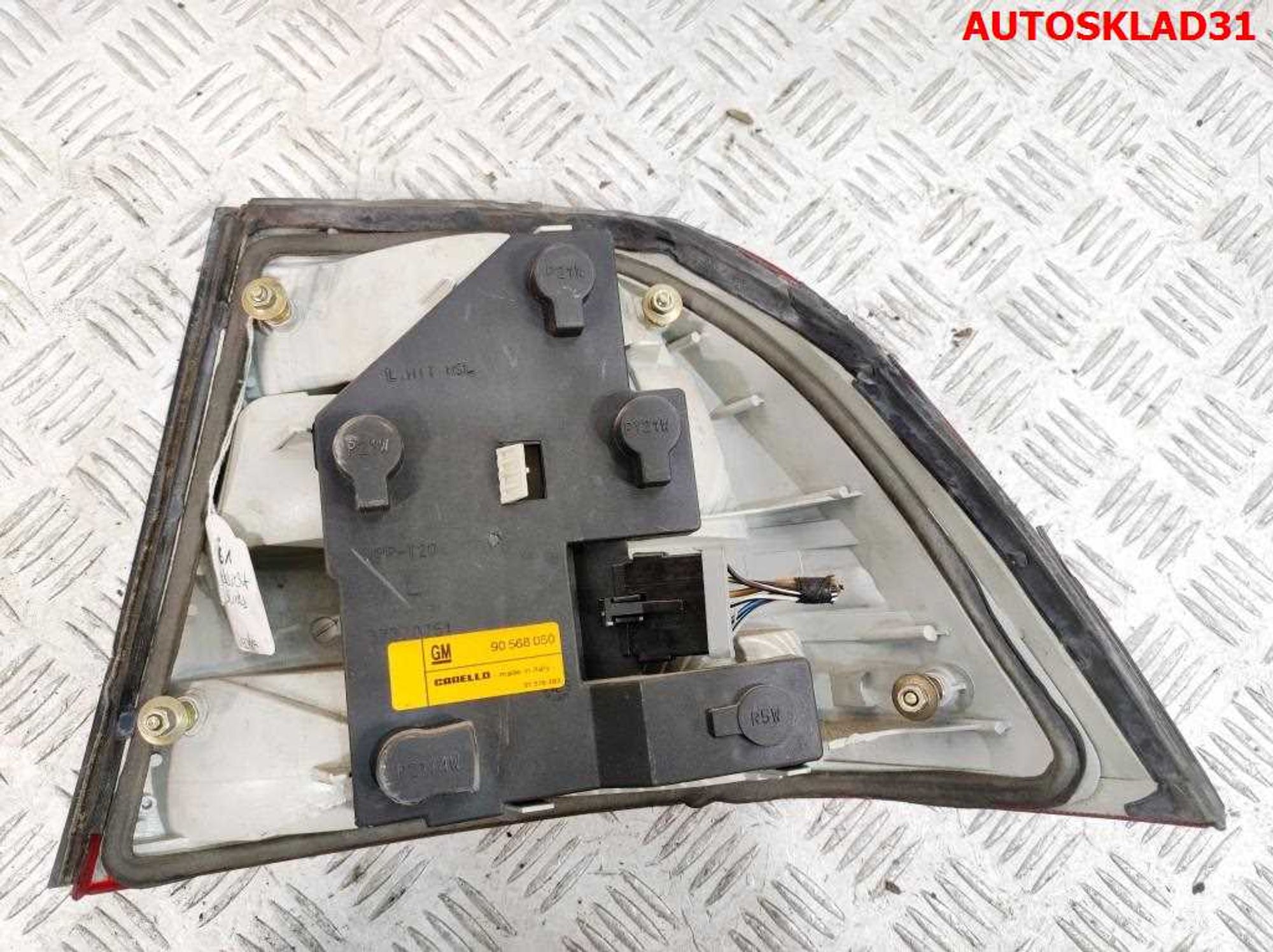 Фонарь задний левый Opel Vectra B Седан 37370748 Дорест, 1500 рублей, Дубовое