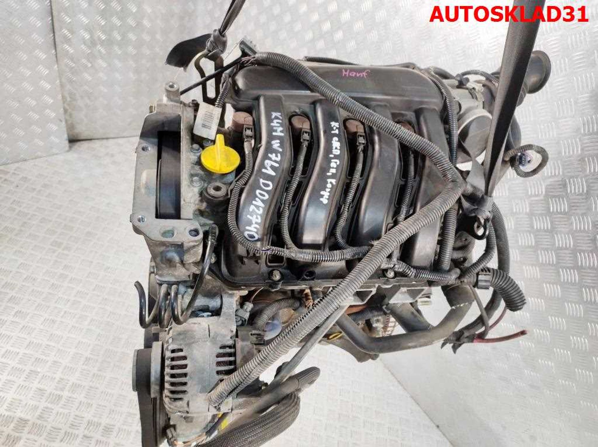 Двигатель K4M761 Renault Megane 2 1.6 Бензин, 100000 рублей, Дубовое