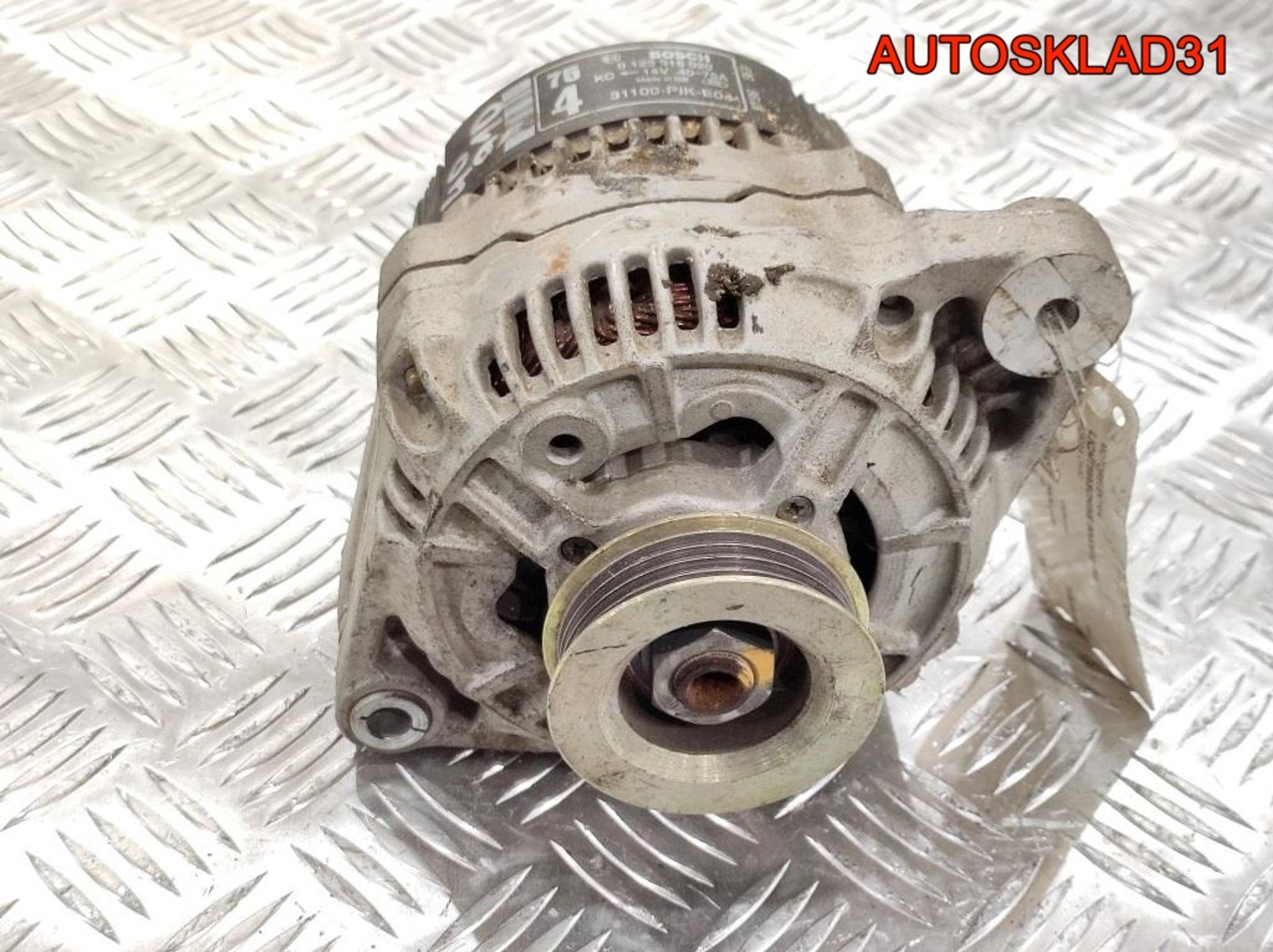 Генератор 75A Honda Civic 5 1,4 D14A7 0123315020 (Р), 7500 рублей, Дубовое