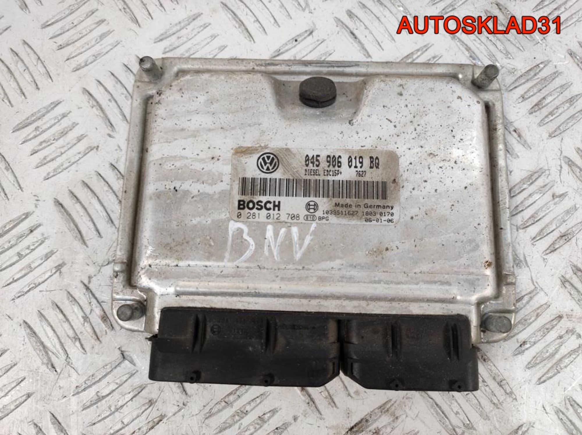 Блок ЭБУ Skoda Fabia 1,4 BNV Дизель 045906019BQ, 1000 рублей, Дубовое