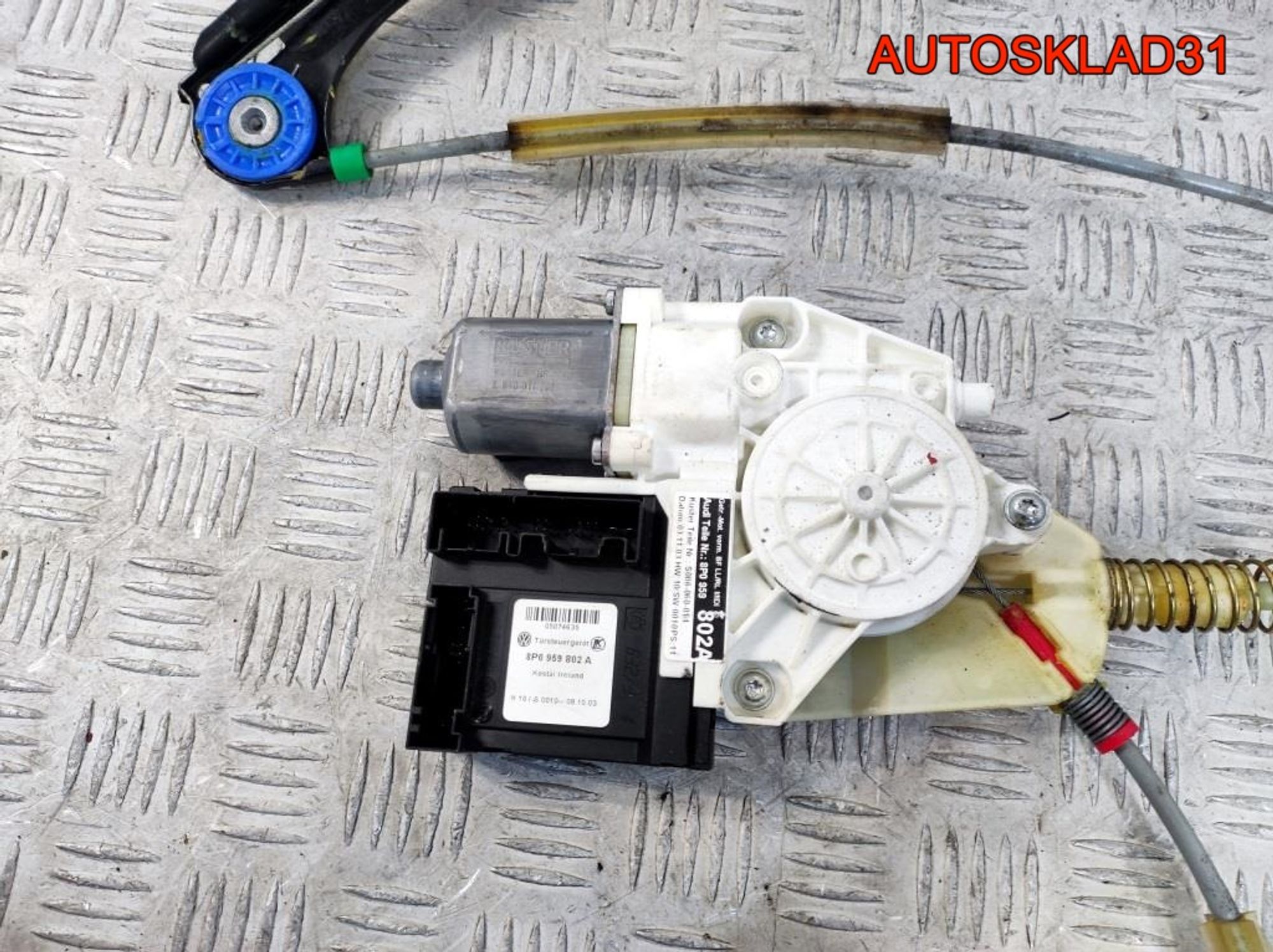 Стеклоподъемник передней правой двери Audi A3 8P, 4100 рублей, Дубовое