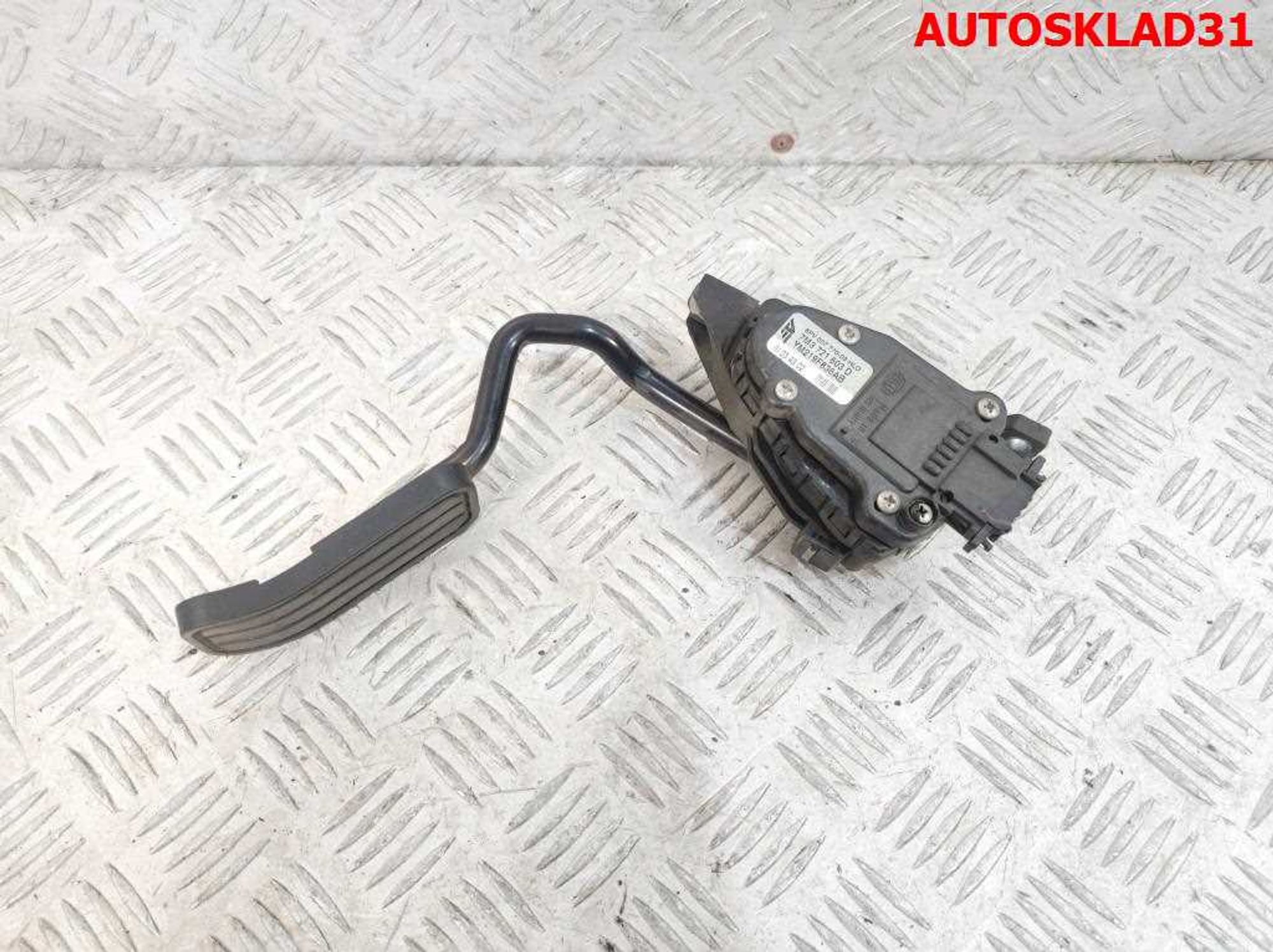 Педаль газа Volkswagen Sharan 1 7M3721603D Дизель, 2500 рублей, Дубовое