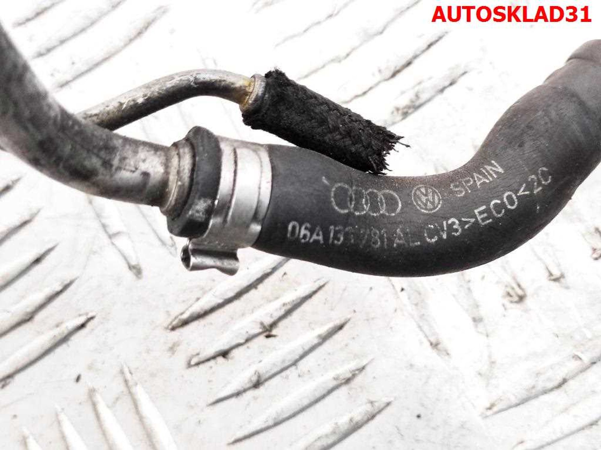 Трубка топливная Audi A3 8L 1,8 Бензин 06A133781AM, 1000 рублей, Дубовое