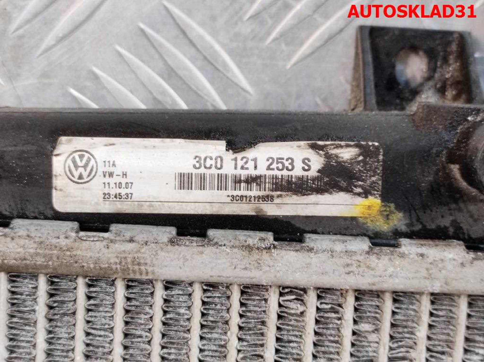 Радиатор основной VW Passat B6 1,9 Дизель 3C0121253S, 4000 рублей, Дубовое