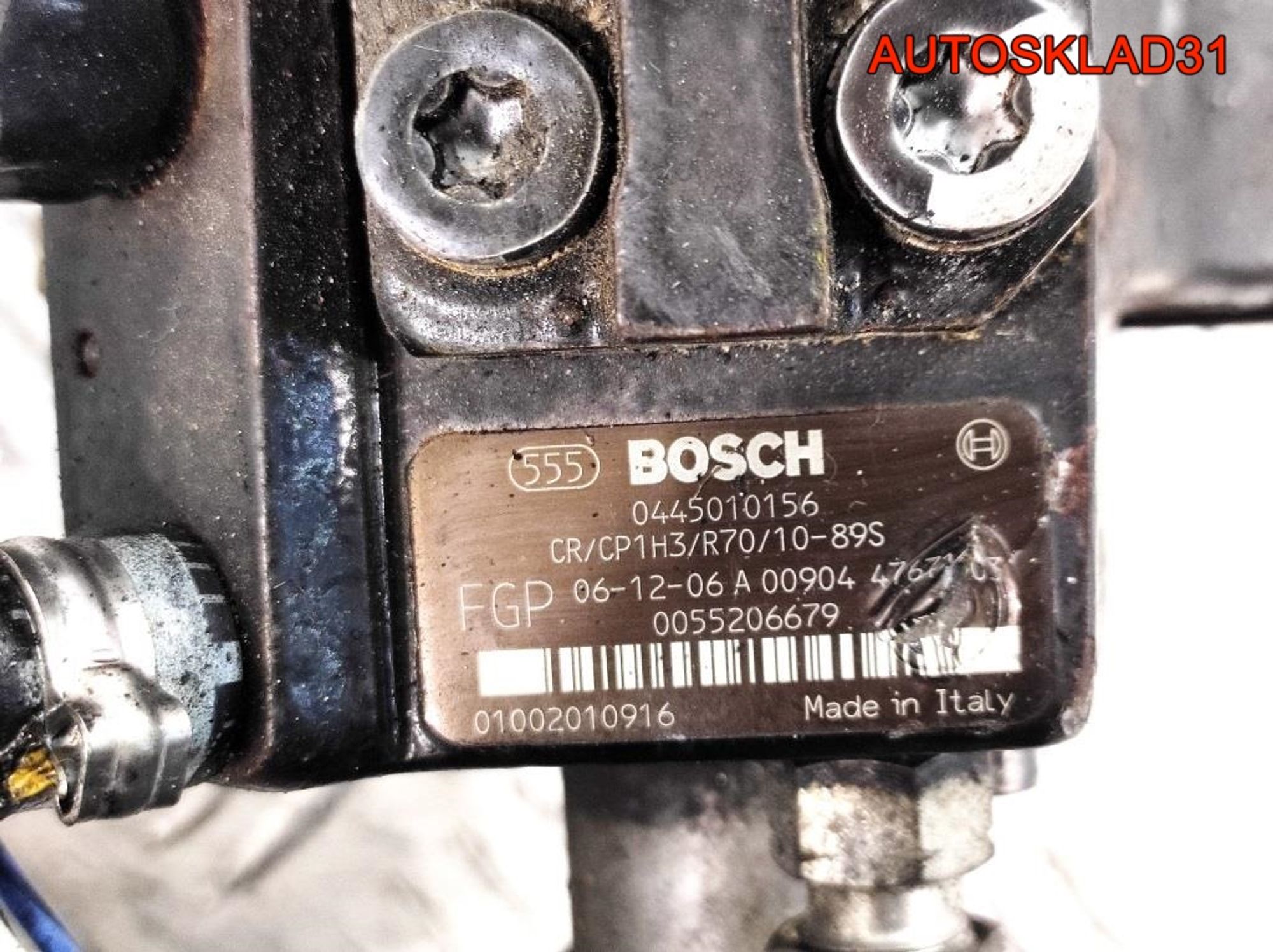 ТНВД Opel Zafira B 1.9 Z19DT 0445010156, 5400 рублей, Дубовое