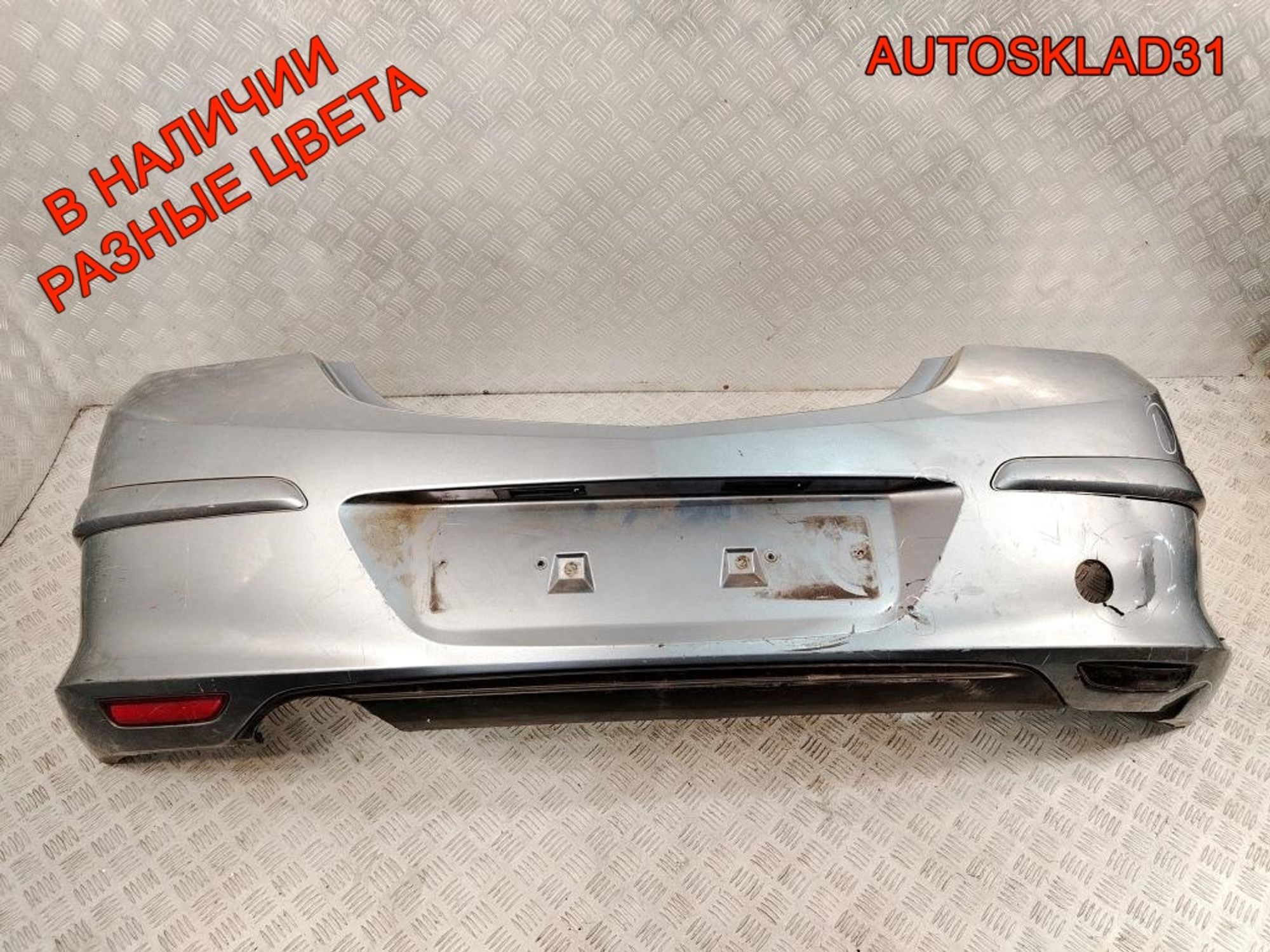 Бампер задний Дефект Opel Astra H 24460512 OPC, 9000 рублей, Дубовое