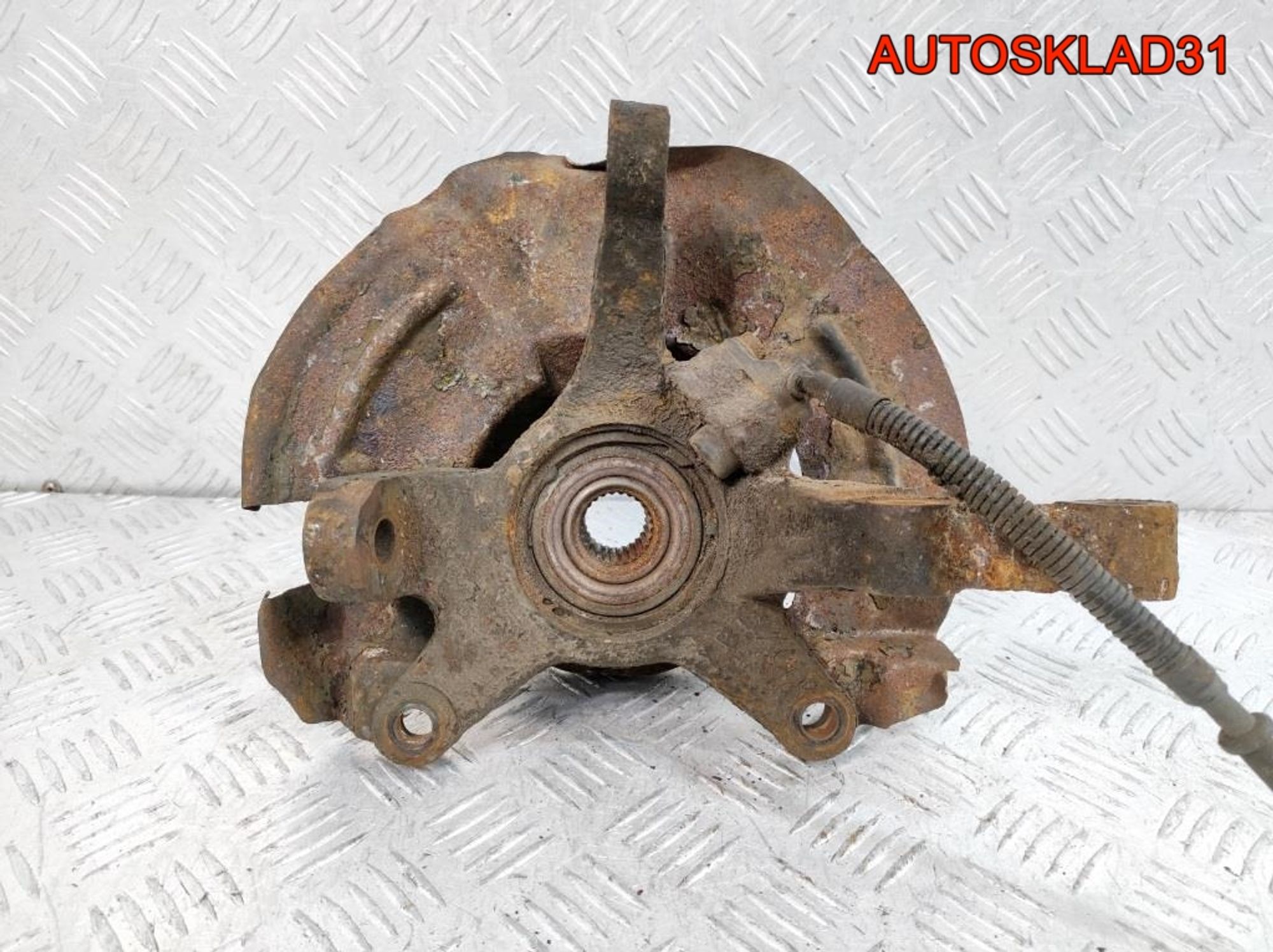 Кулак поворотный передний левый в сборе Hyundai Getz 517151C110, 4500 рублей, Дубовое