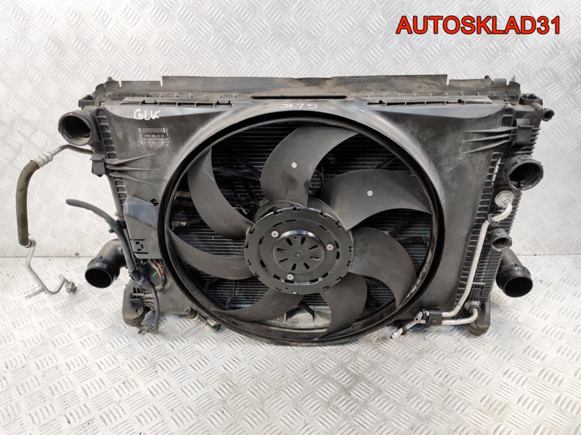 Кассета радиаторов Mercedes GLK 651.912 2045000293, 33000 рублей, Дубовое