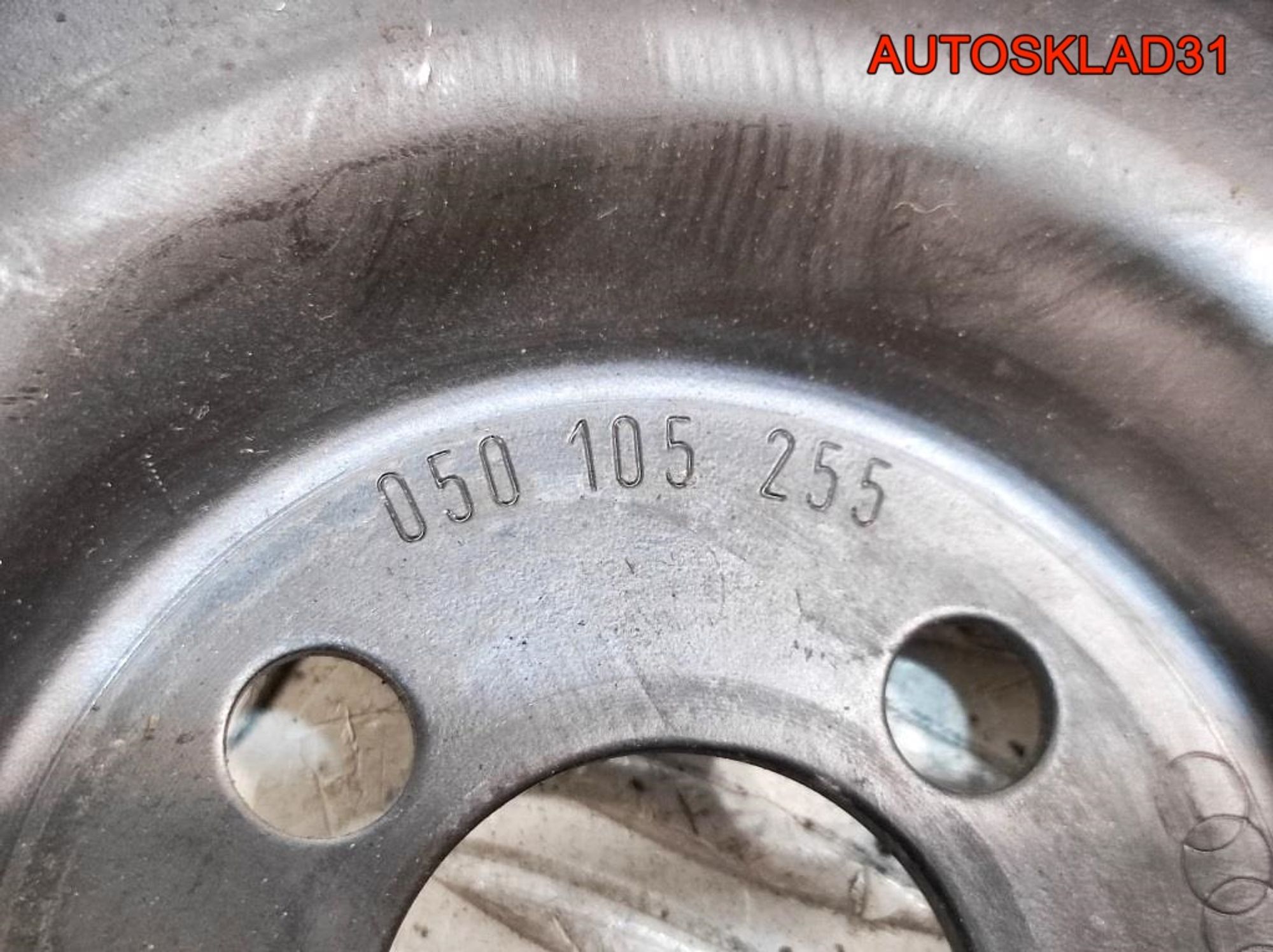 Шкив коленвала Audi A6 C4 2,0 ABK 050105255, 1000 рублей, Дубовое
