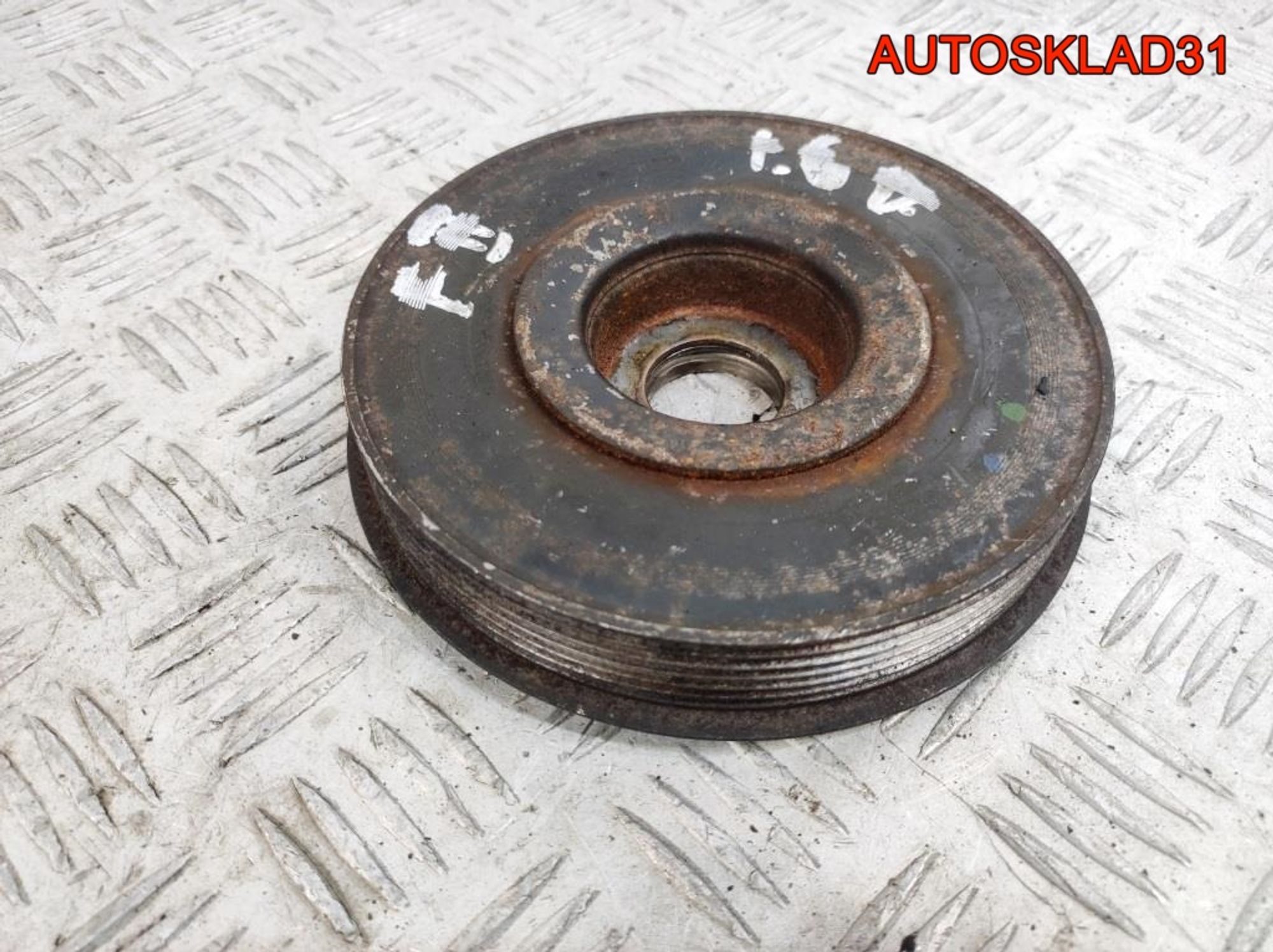 Шкив коленвала Ford Focus 2 1,6 G8DB Дизель, 1500 рублей, Дубовое