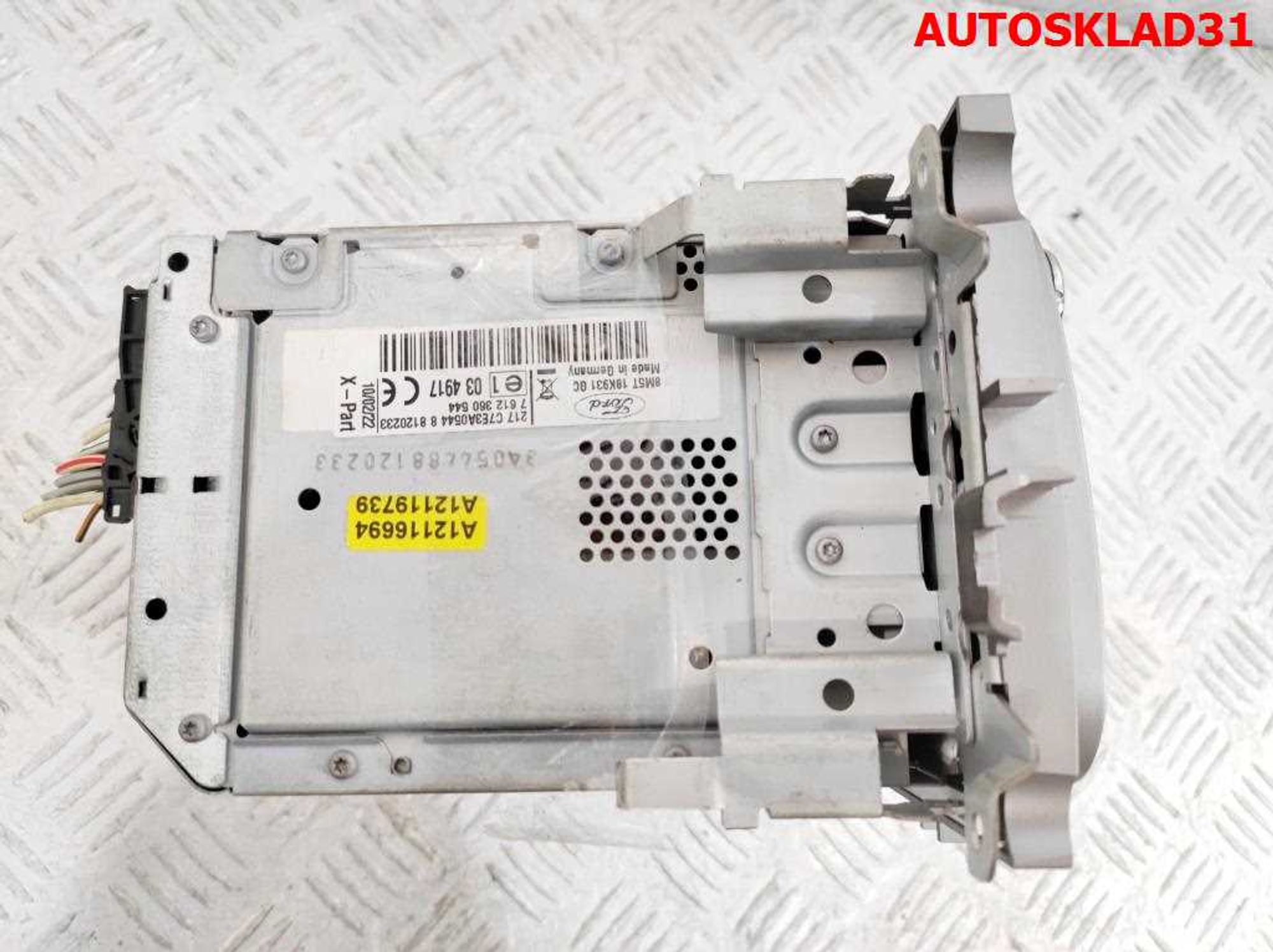 Магнитола с кодом Ford Focus 2 8M5T18K931GC Рестайлинг, 25000 рублей, Дубовое