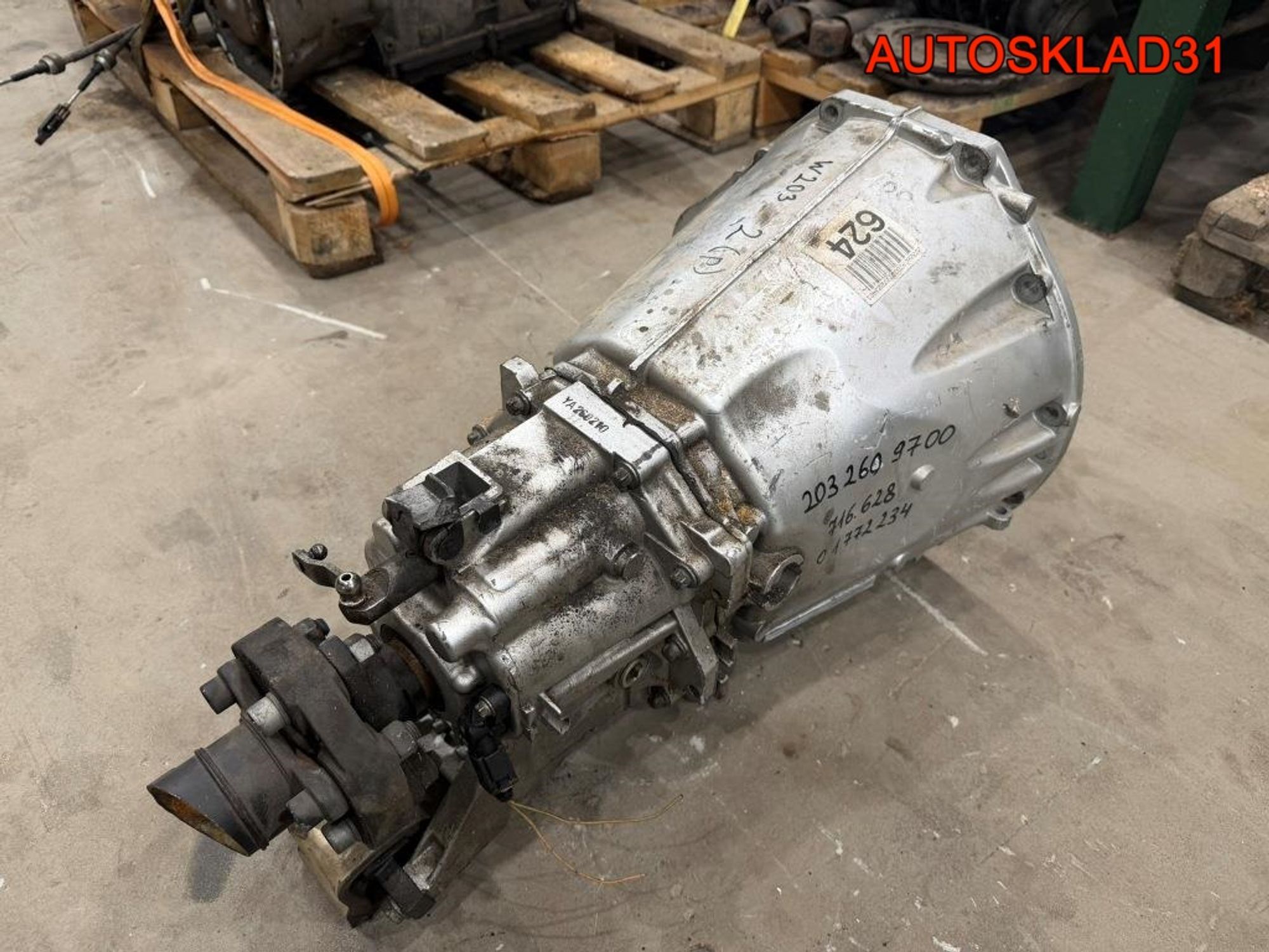 МКПП 716.628 Mercedes W203 2,2 OM611 Дизель A2032609700, 18000 рублей, Дубовое