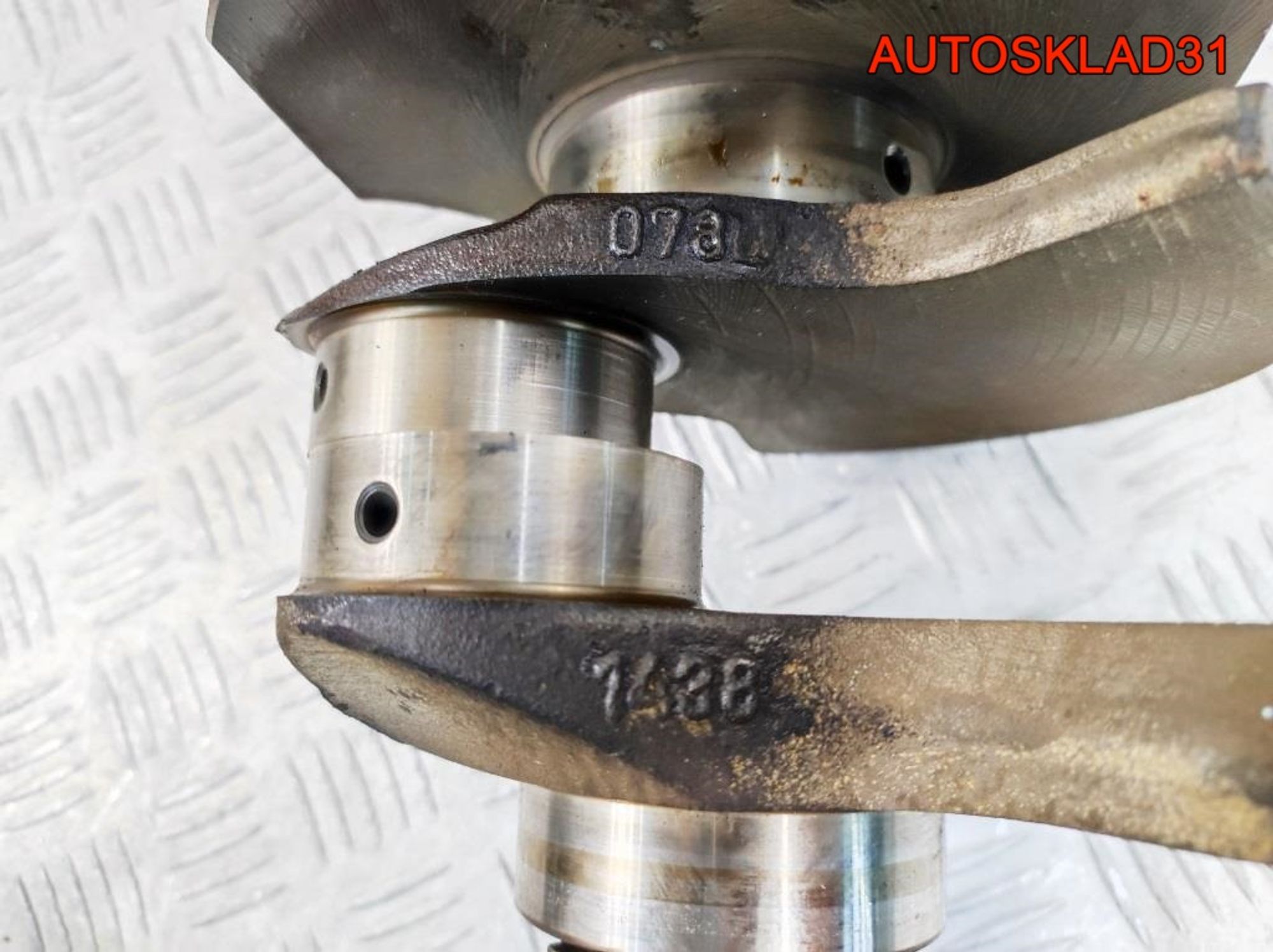 Коленвал Audi A6 C4 2,6 ABC 078105101AC, 9800 рублей, Дубовое