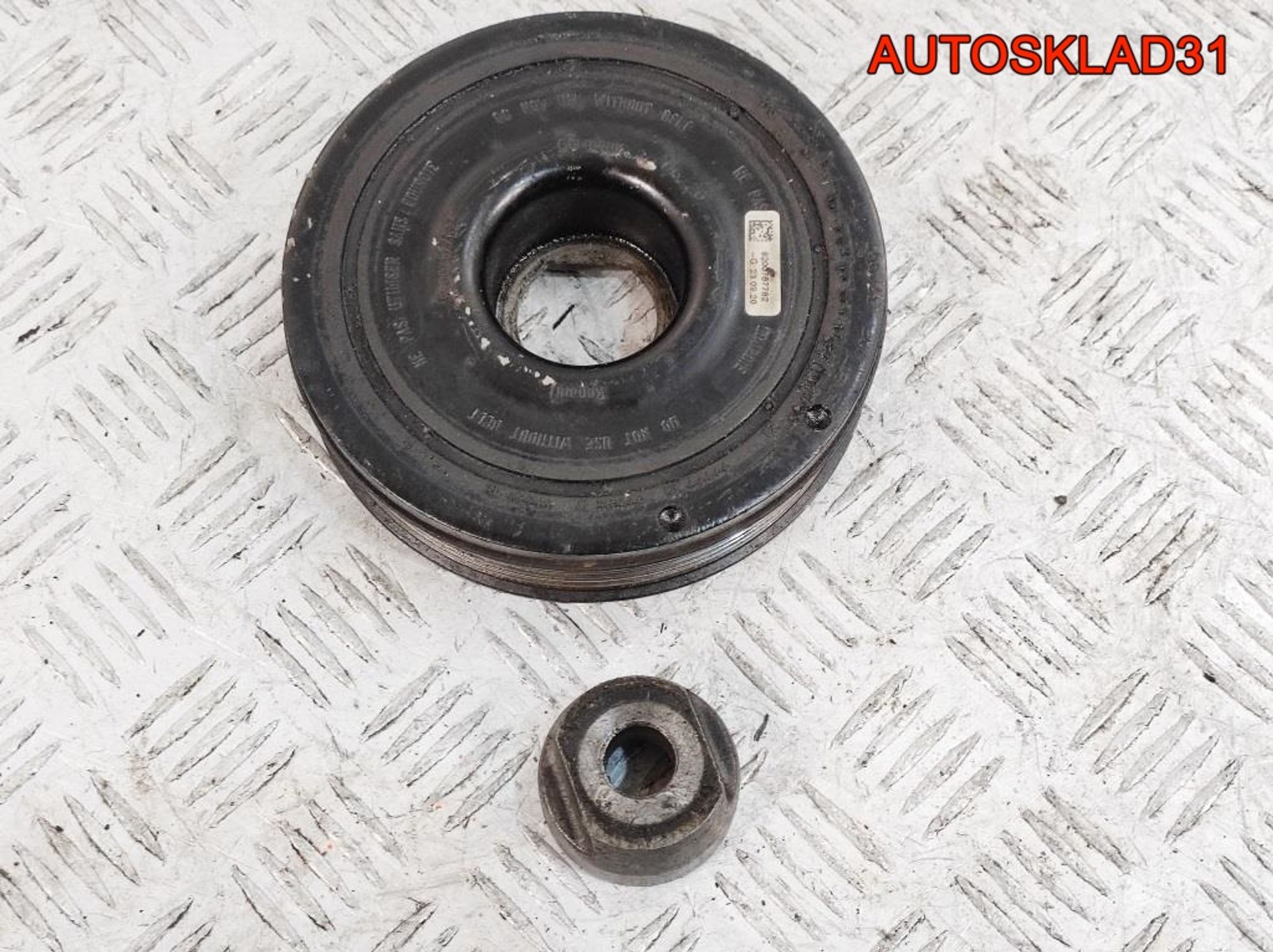 Шкив коленвала Renault Scenic 3 1,9 M9R 8200767762, 2500 рублей, Дубовое