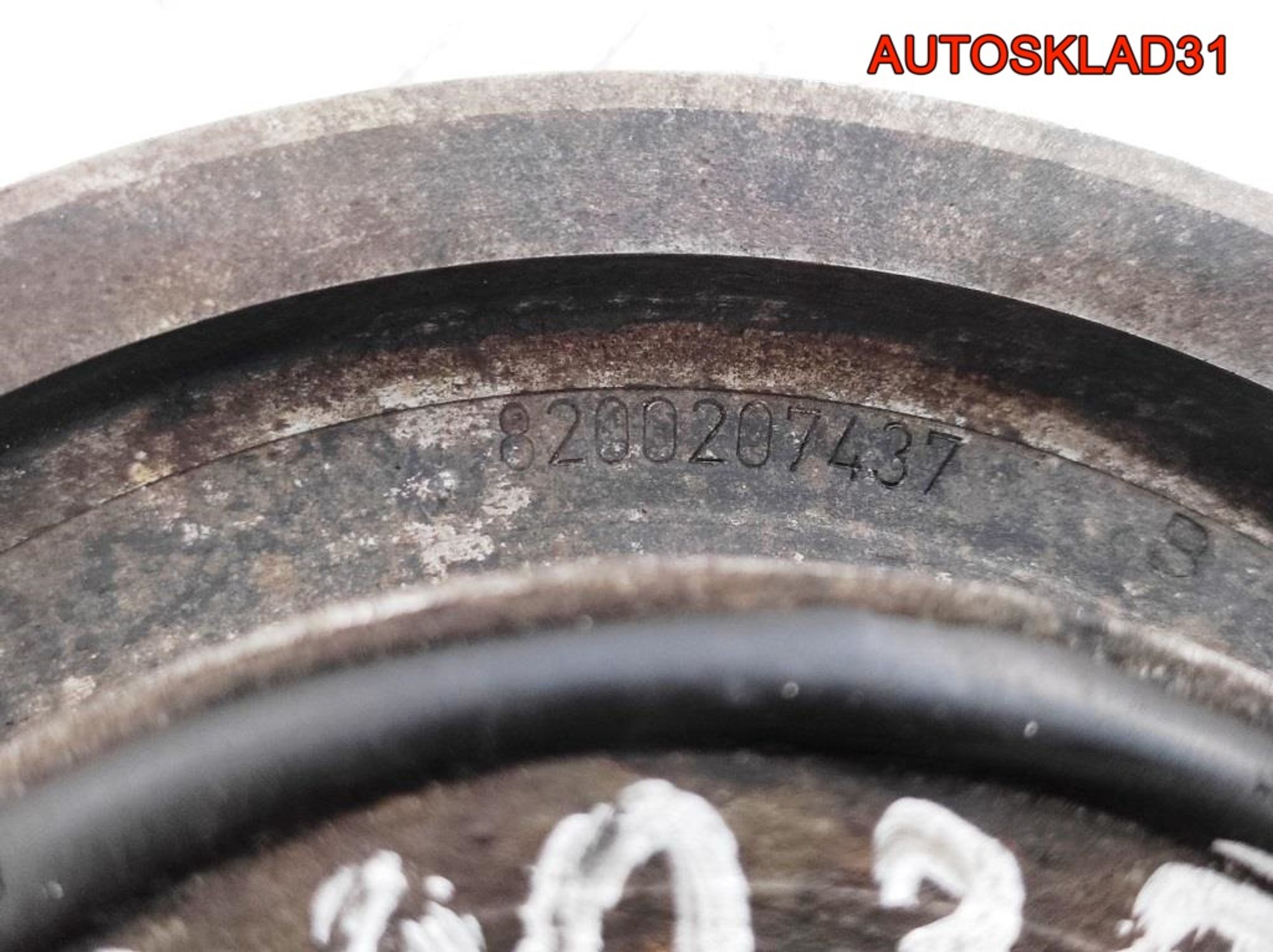 Шкив коленвала Renault Master 2 2,2 G9T 722 8200207437, 3000 рублей, Дубовое